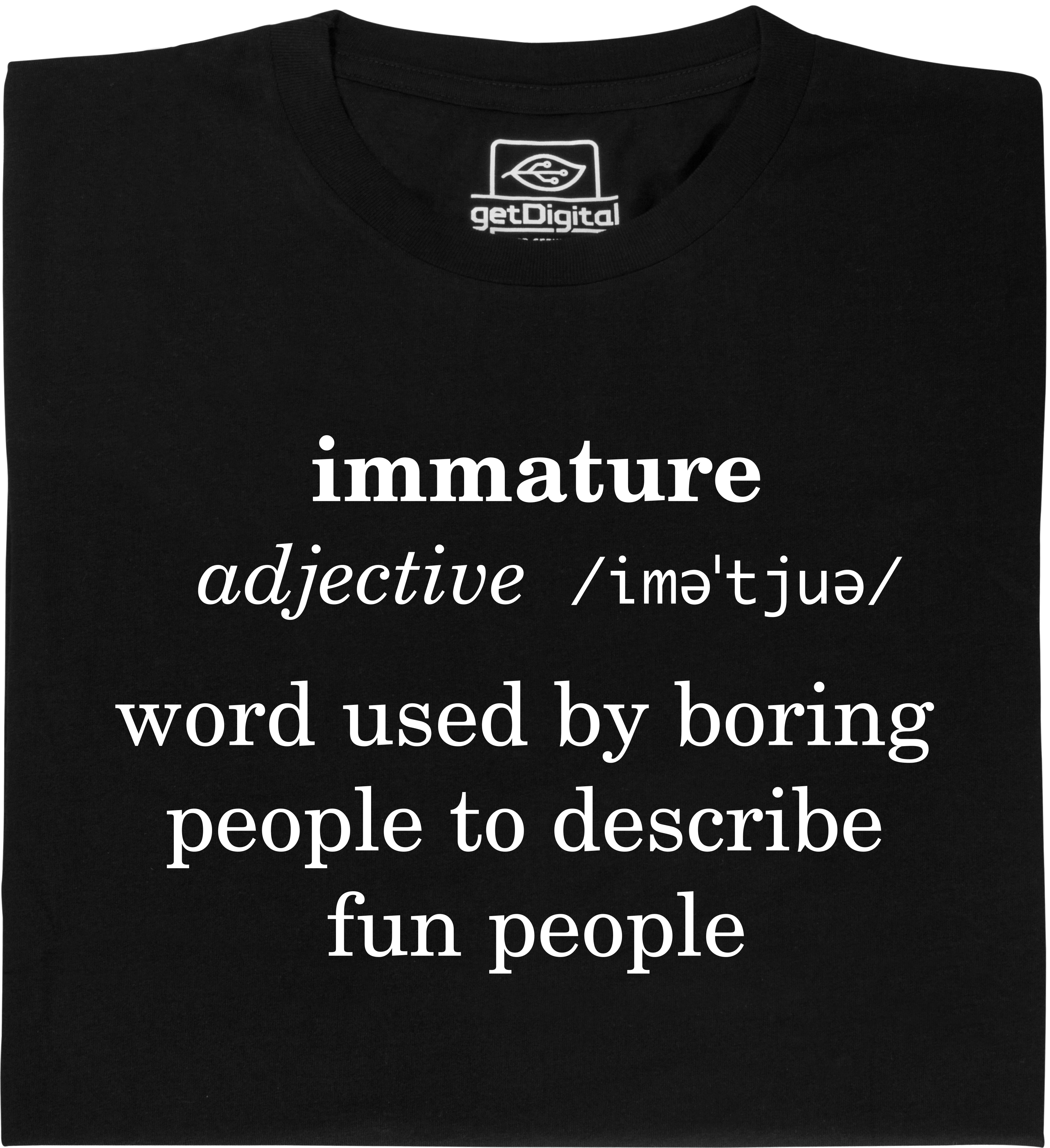 Fair gehandeltes Öko-T-Shirt: Immature