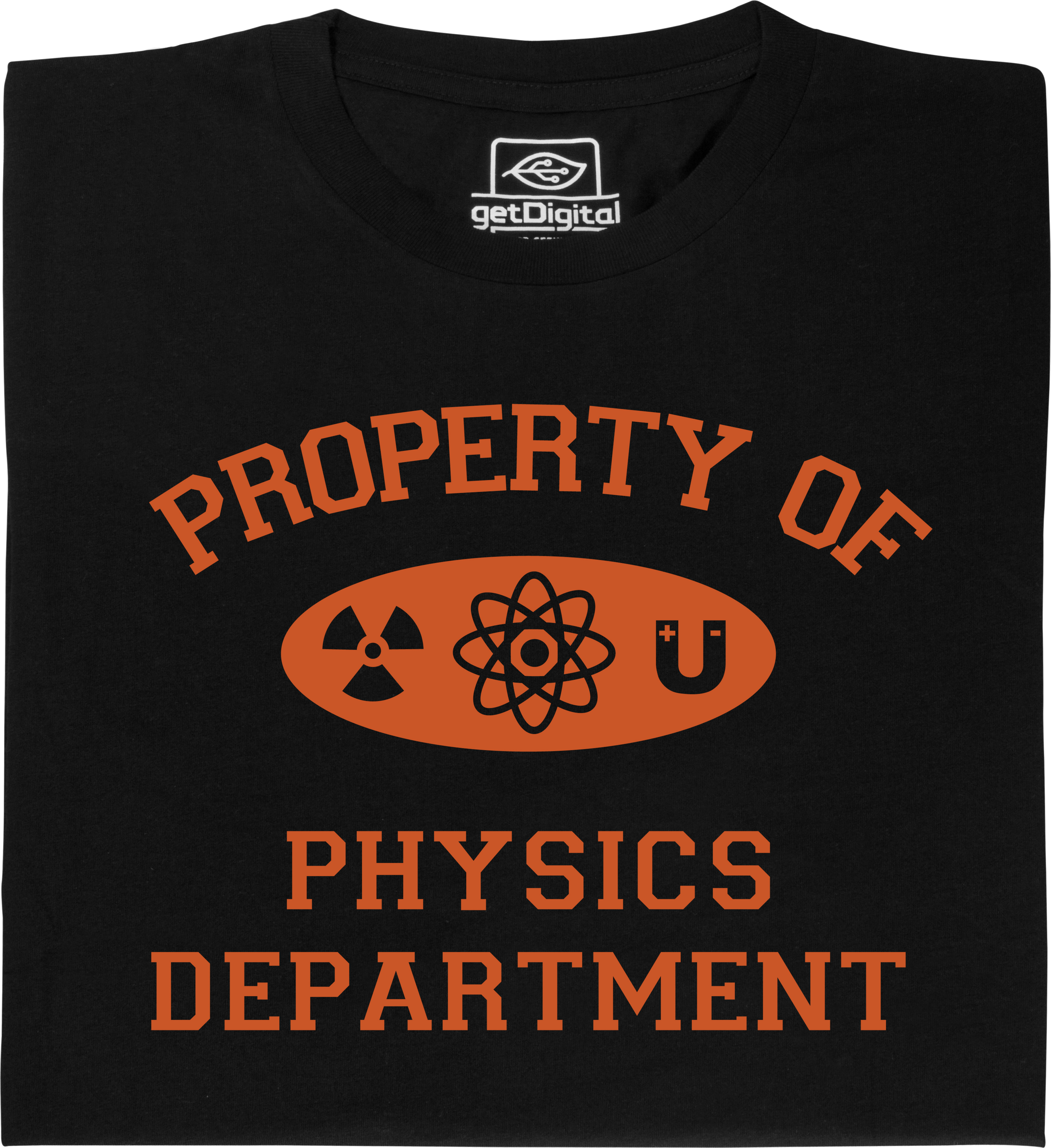 Fair gehandeltes Öko-T-Shirt: Property of Physics Department
