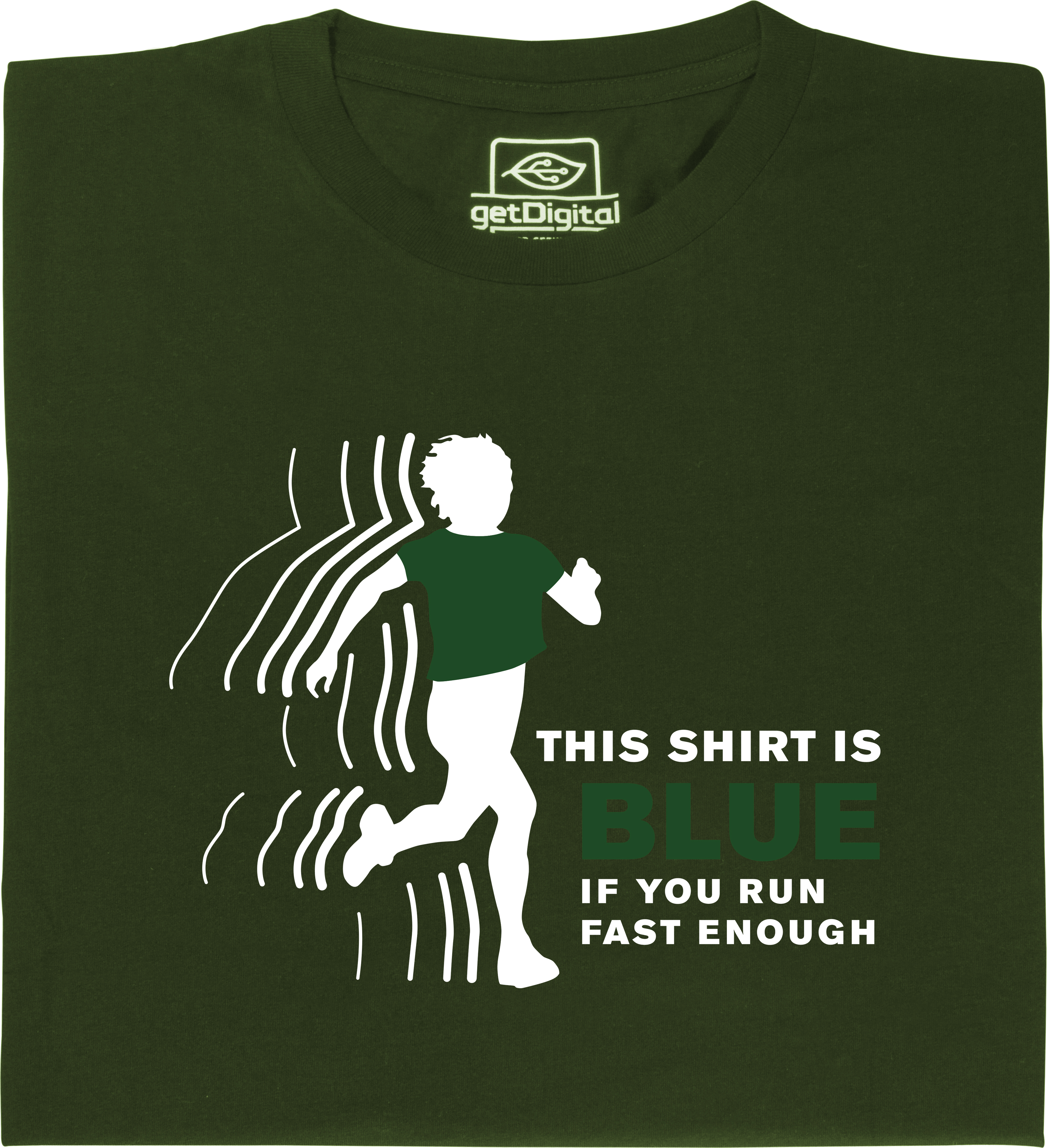 Fair gehandeltes Öko-T-Shirt: This Shirt Is Blue