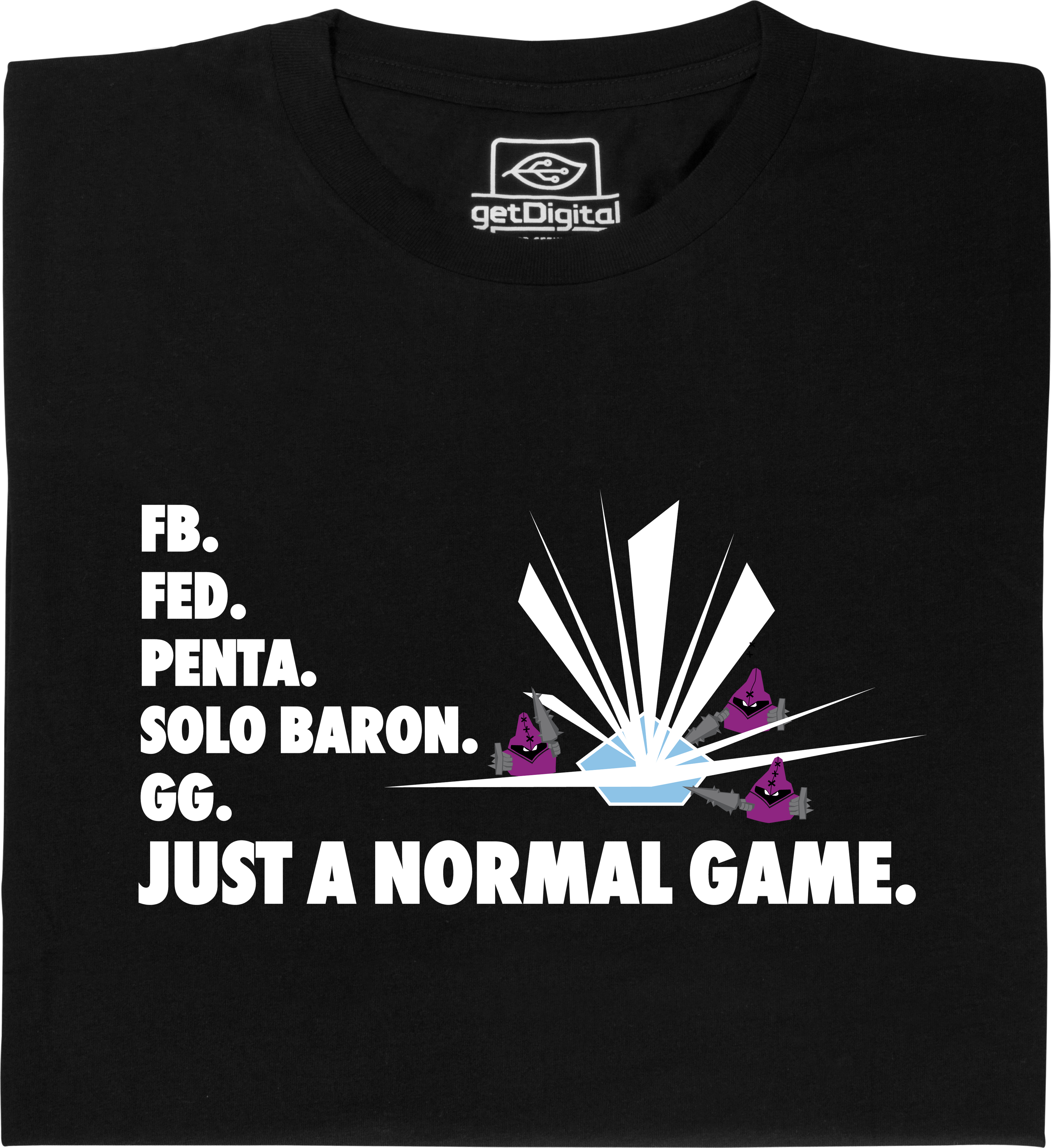Fair gehandeltes Öko-T-Shirt: Just a Normal Game