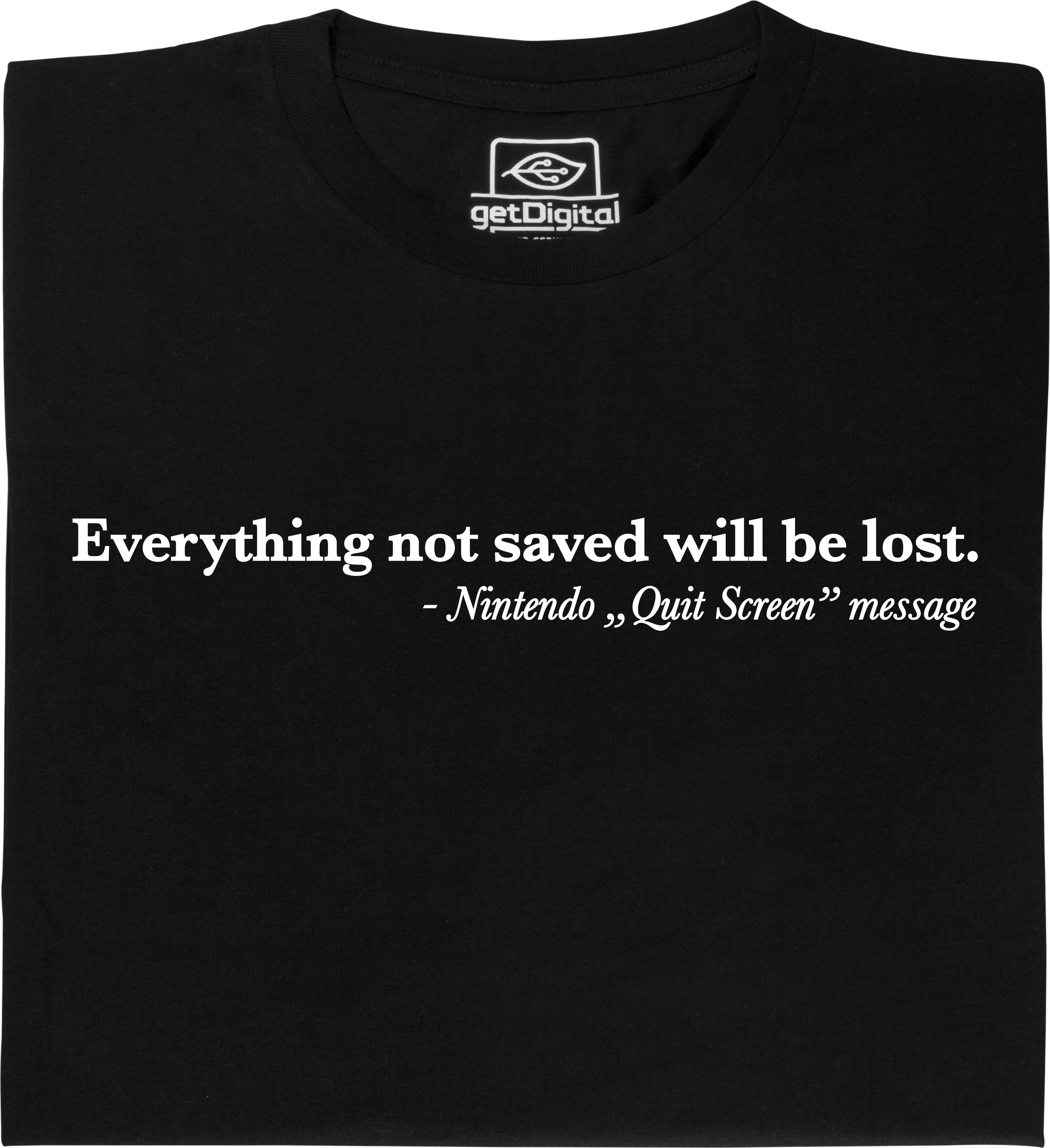 Fair gehandeltes Öko-T-Shirt: Quit Screen