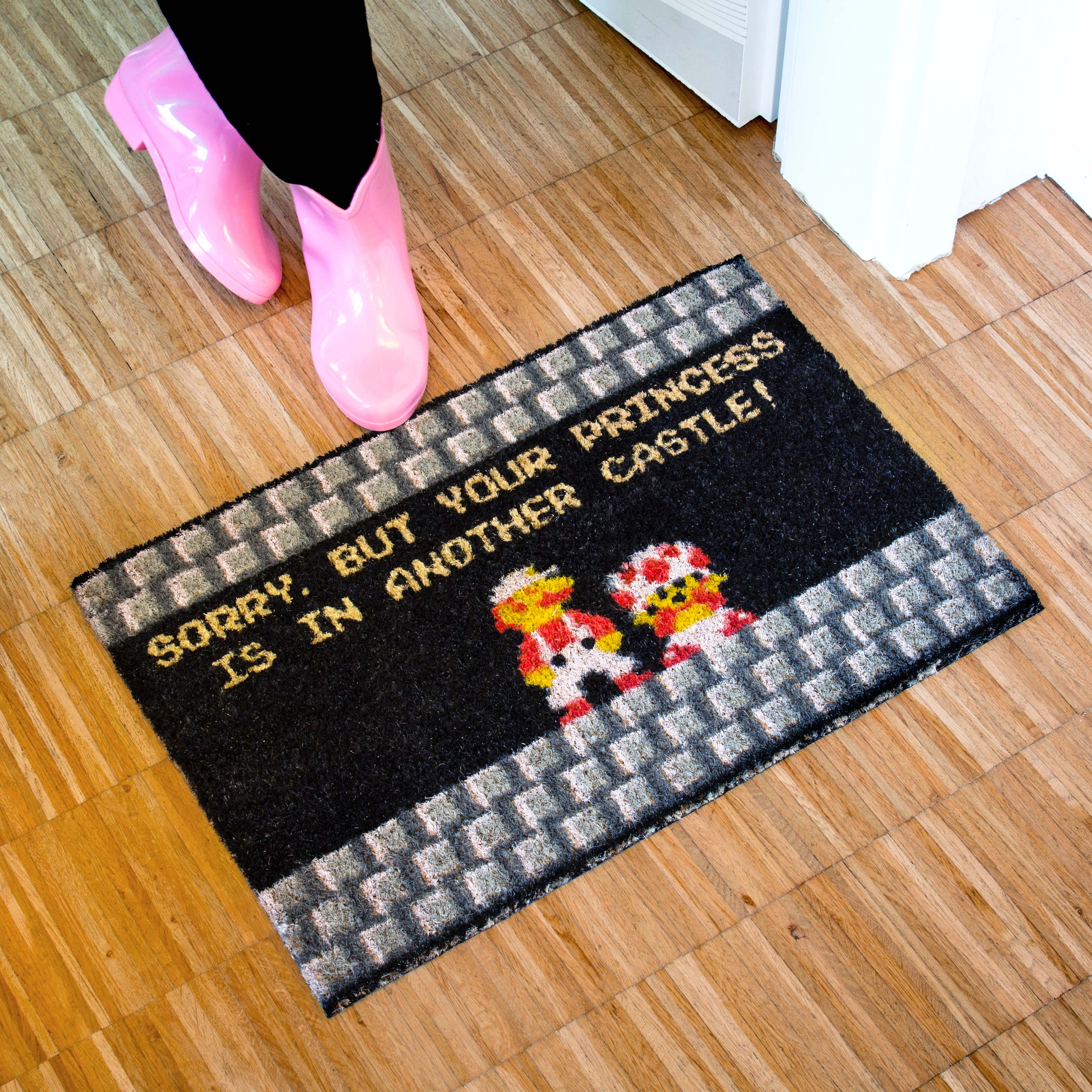 getDigital Fußmatte Your Princess is in Another Castle Türvorleger – Großartiger Fan-Artikel als Türmatte für Zuhause