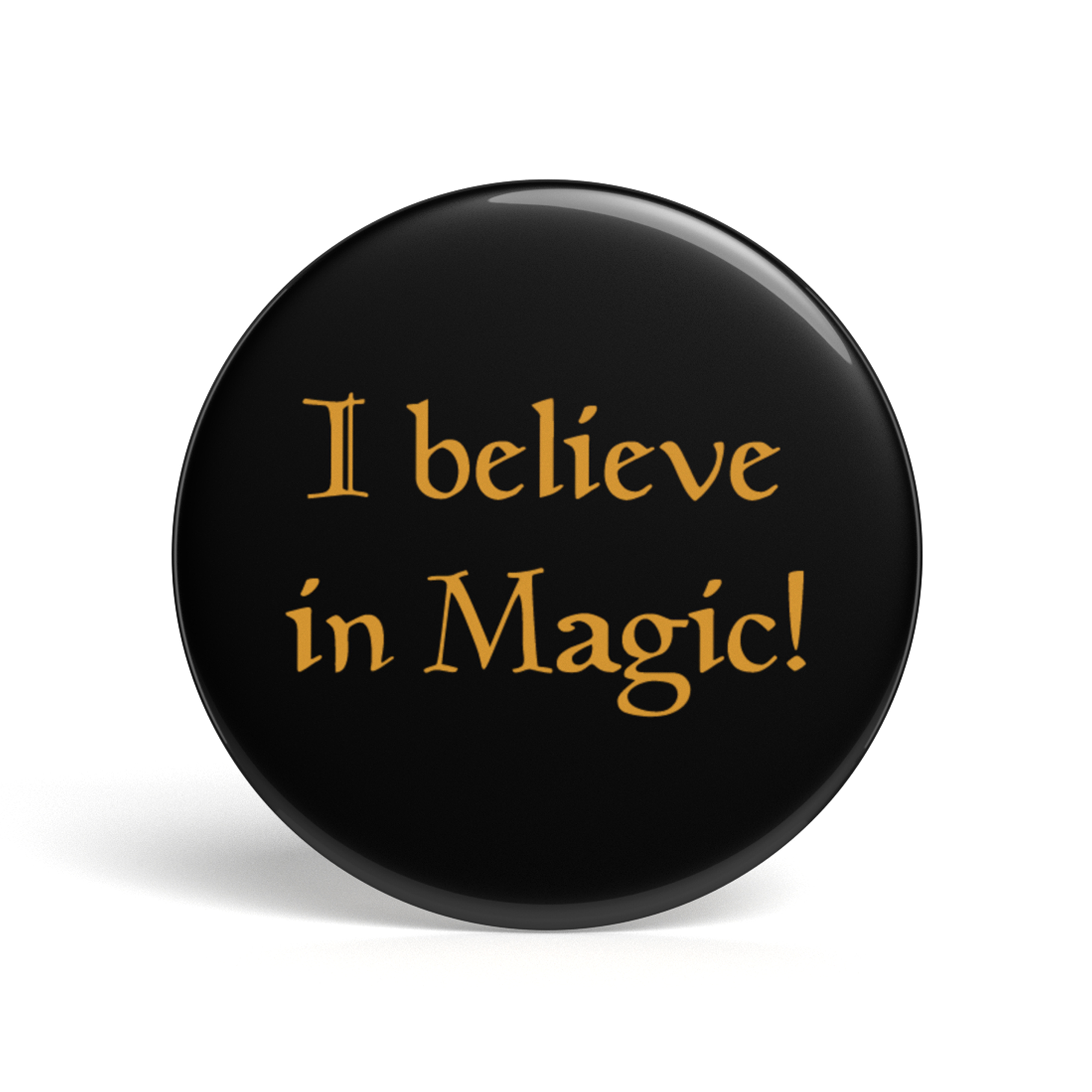 Geek Button I Believe In Magic