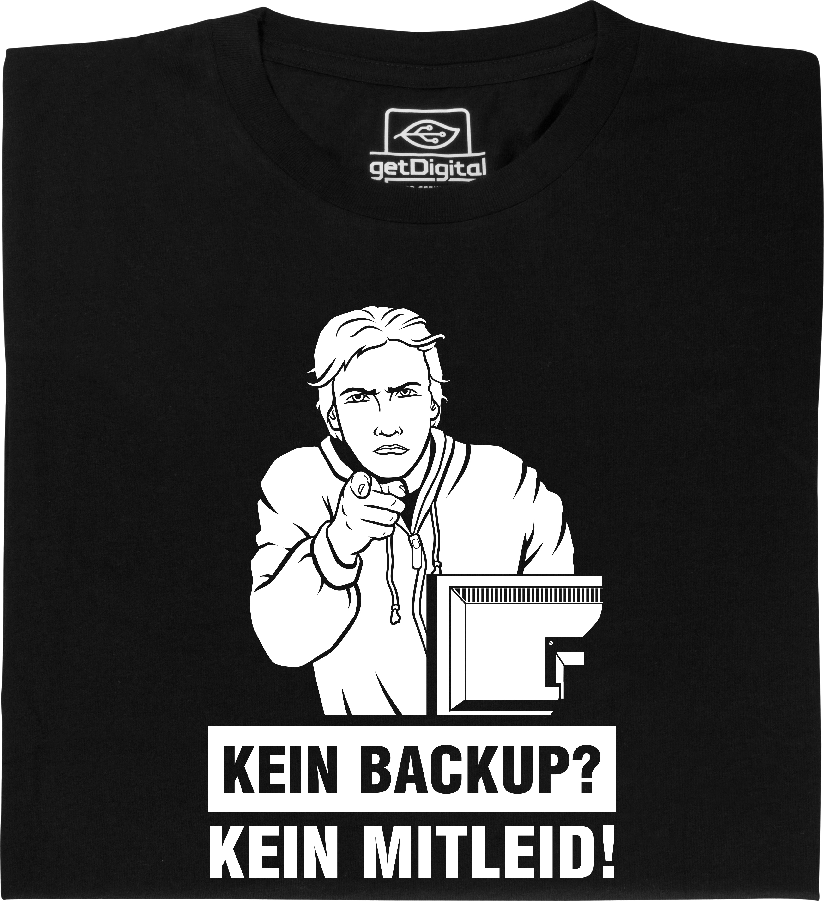 Fair gehandeltes Öko-T-Shirt: Kein Backup – kein Mitleid