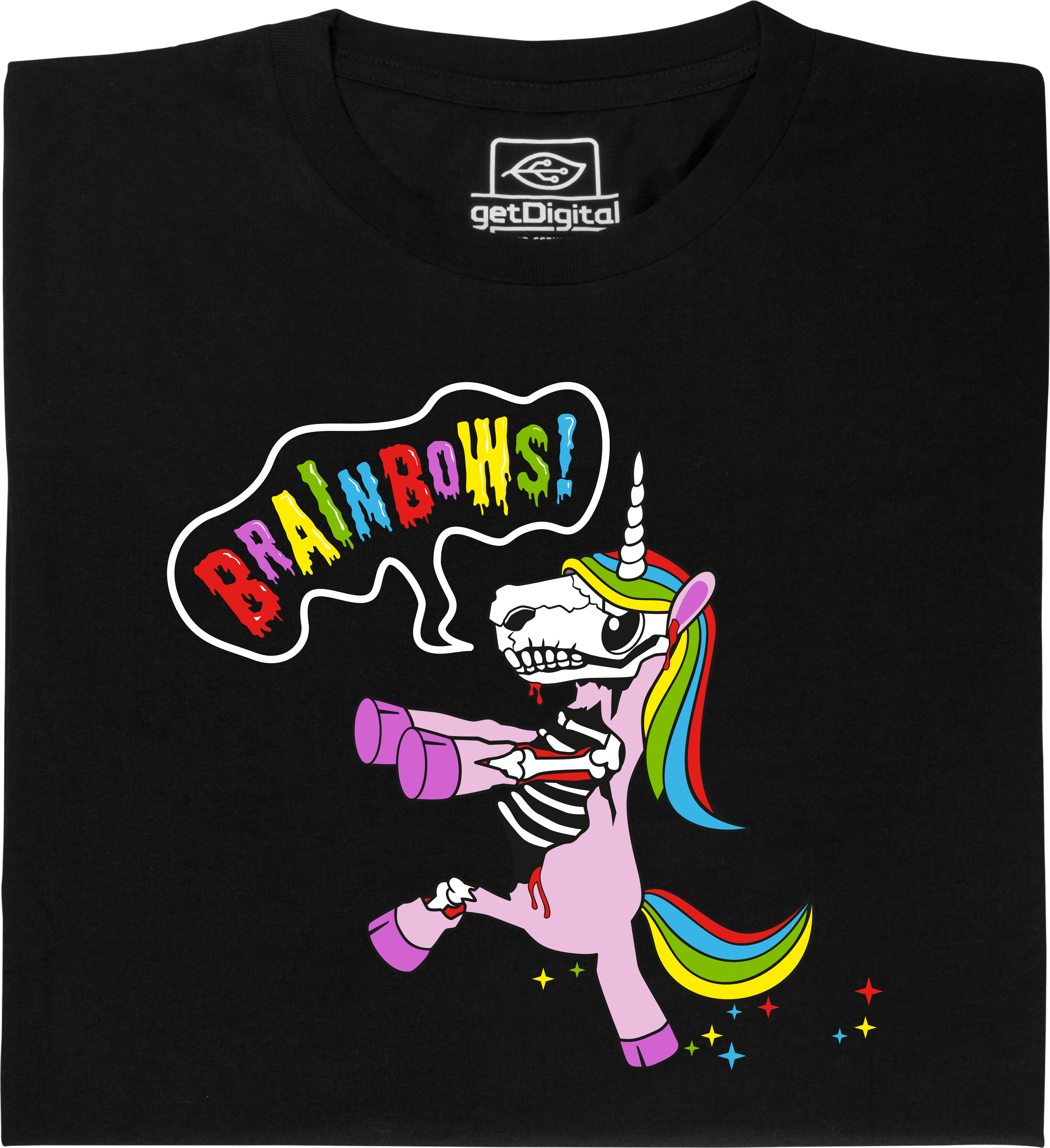 Fair gehandeltes Öko-T-Shirt: Brainbows
