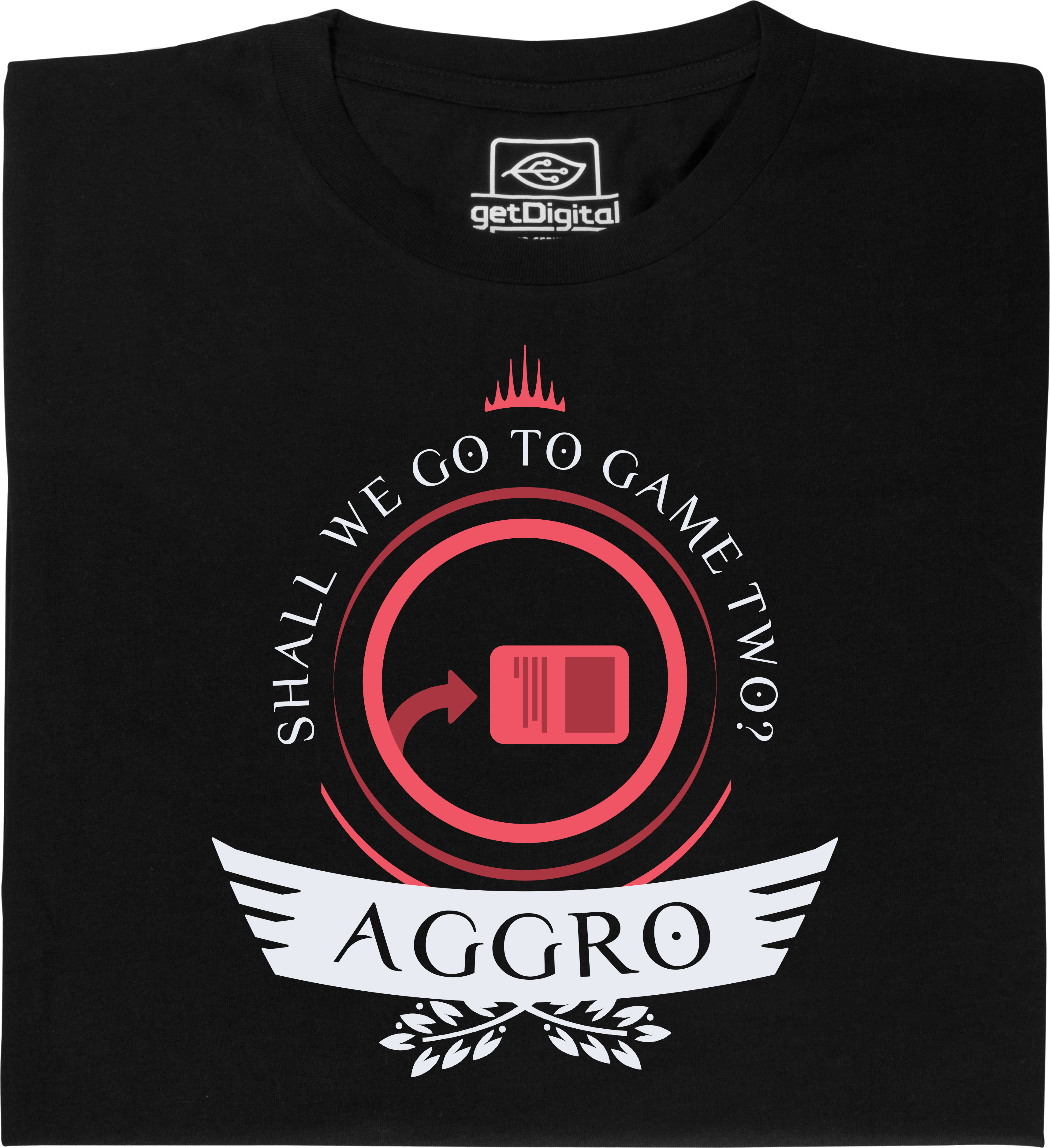 Fair gehandeltes Öko-T-Shirt: Aggro Life für Magic-Spieler