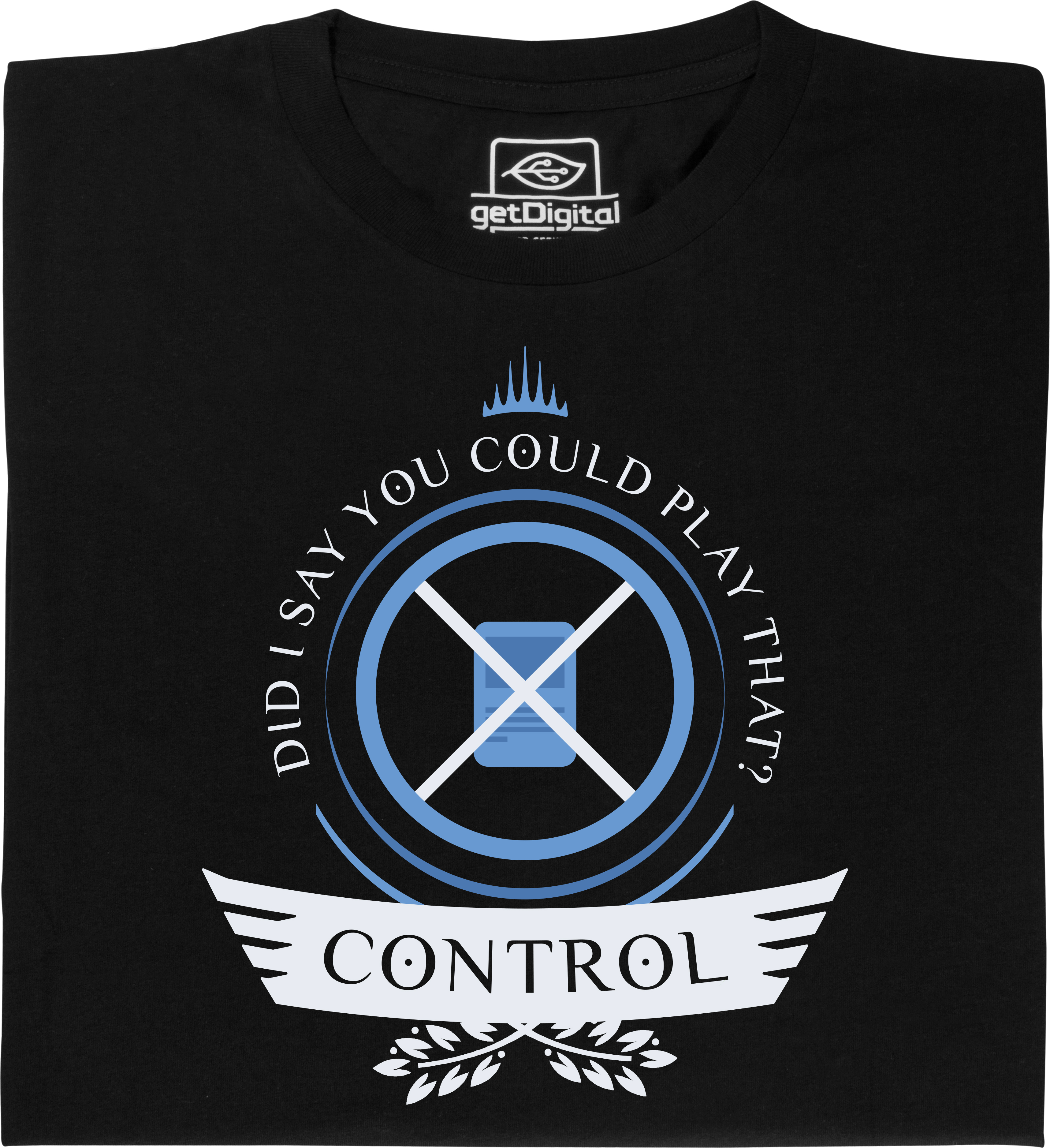 Fair gehandeltes Öko-T-Shirt: Control Life für Magic-Spieler