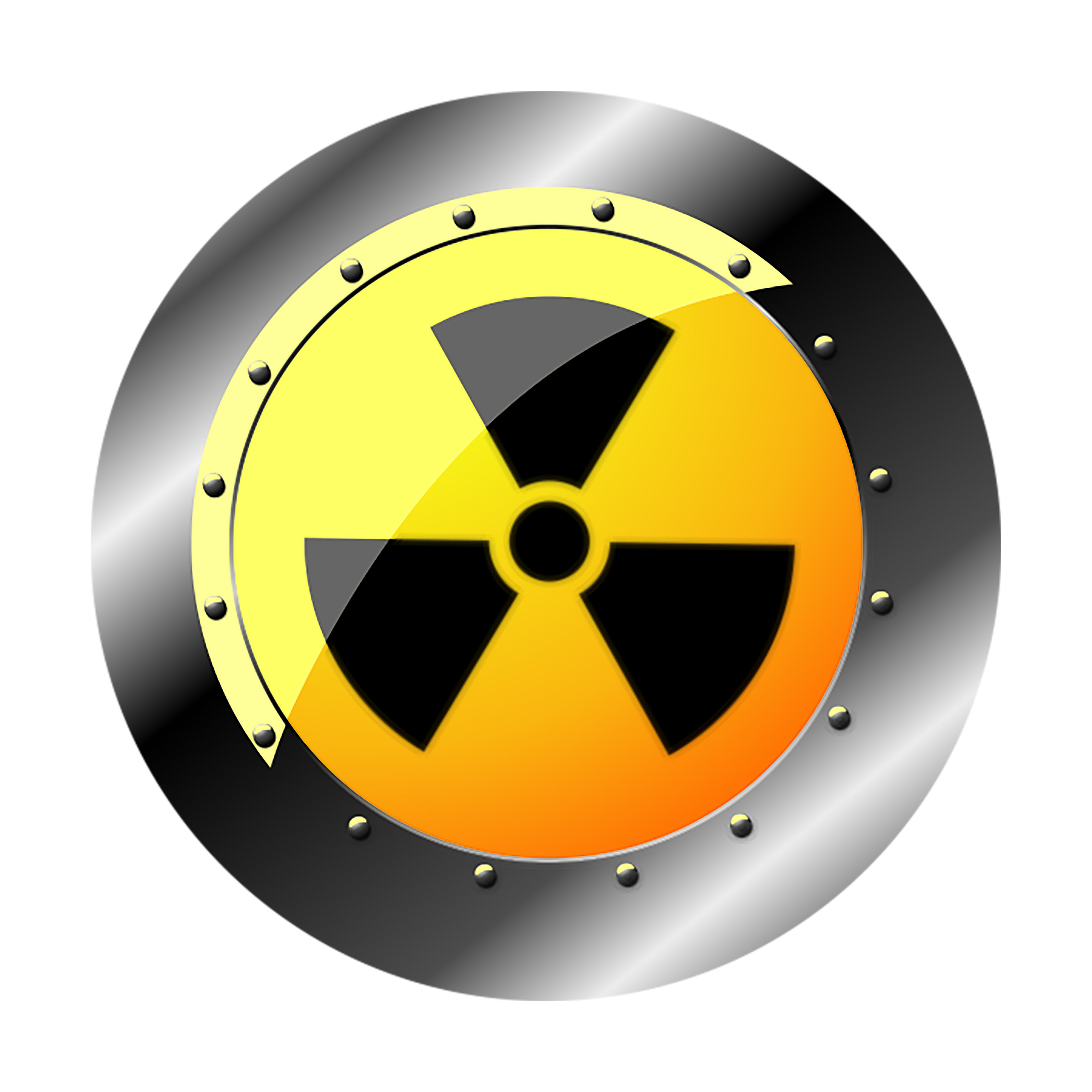 Geek Aufkleber Radioaktiv