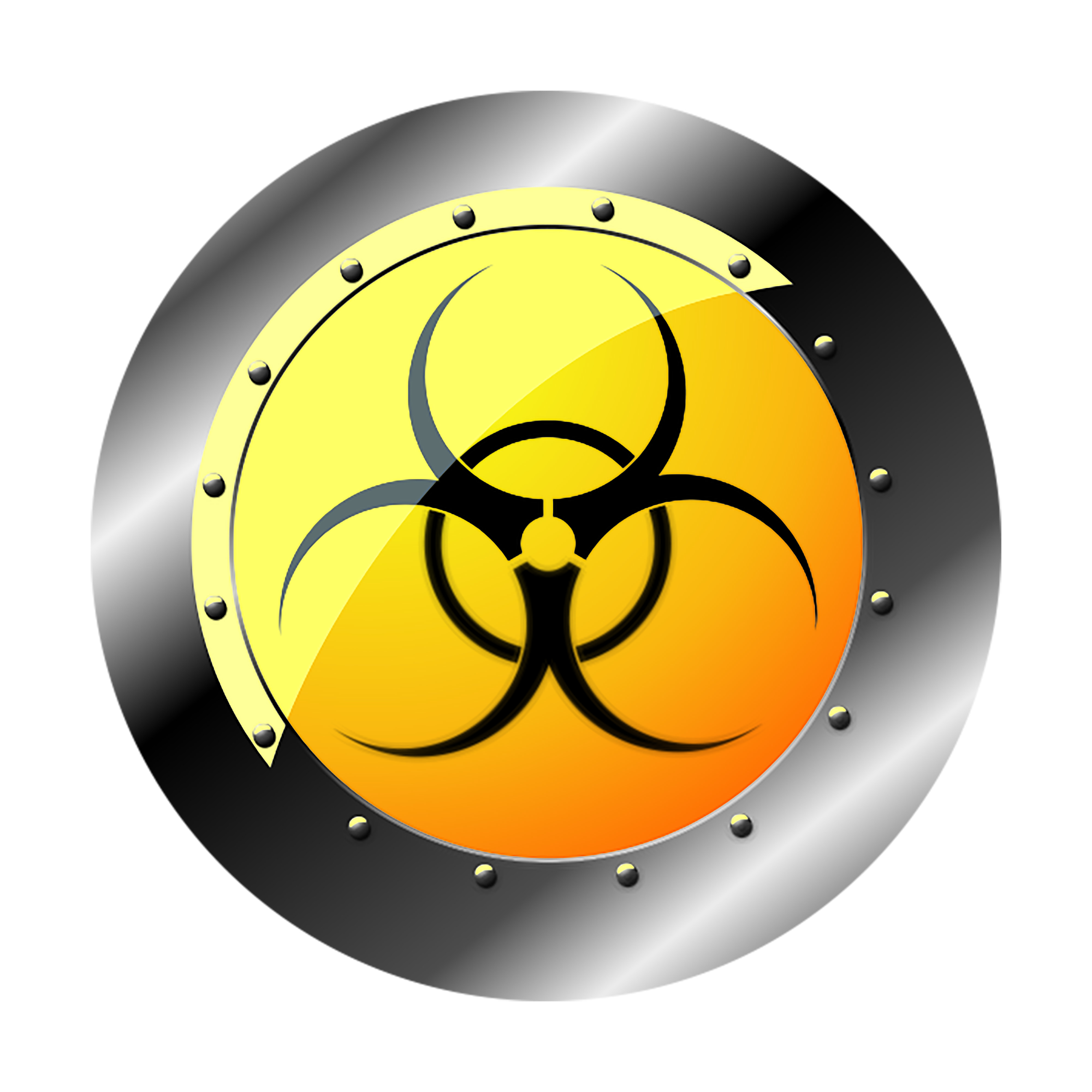 Geek Aufkleber Biohazard