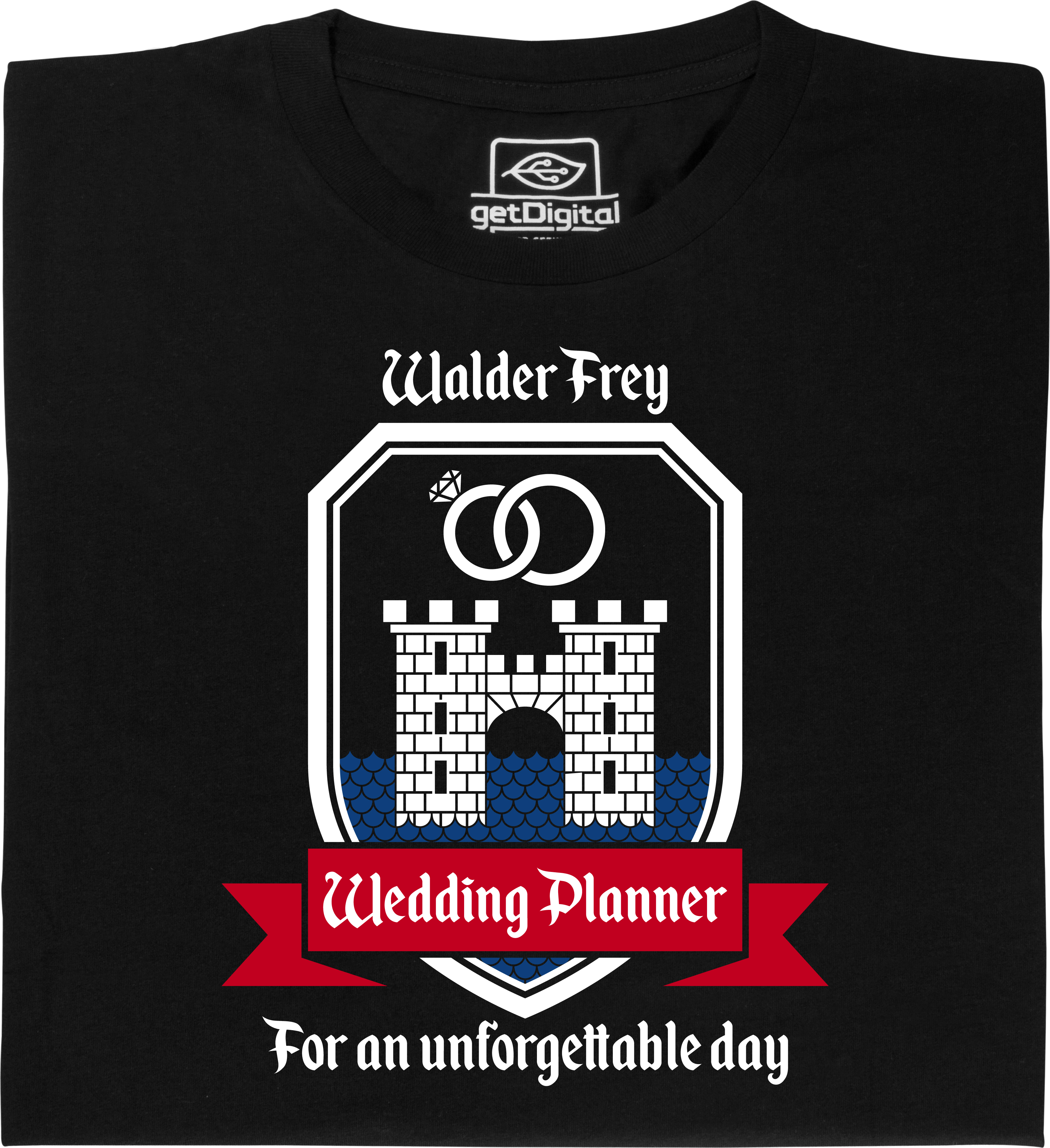 Fair gehandeltes Öko-T-Shirt: Walder Frey – Wedding Planner