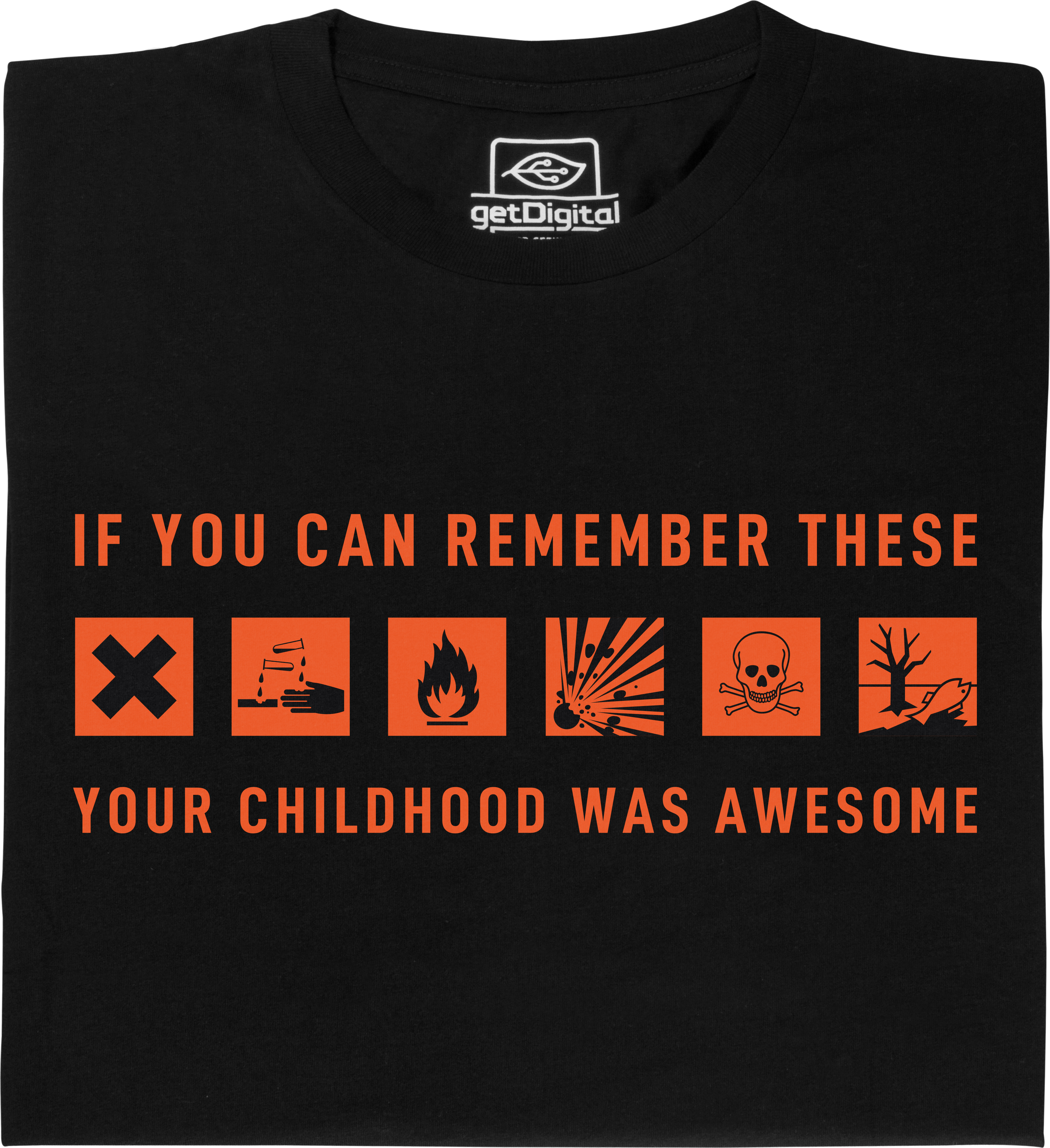 Fair gehandeltes Öko-T-Shirt: Awesome Childhood