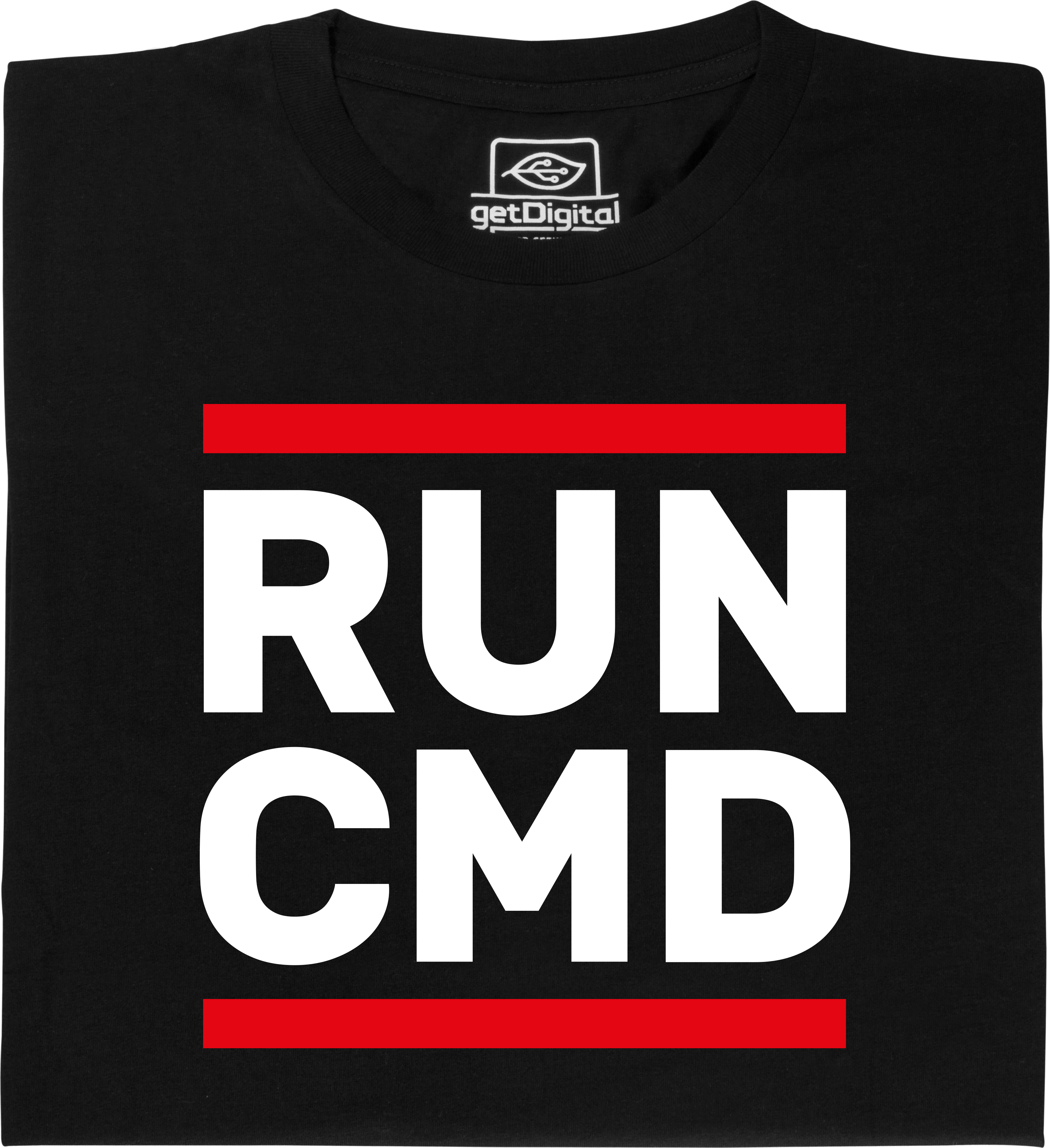 Fair gehandeltes Öko-T-Shirt: RUN CMD