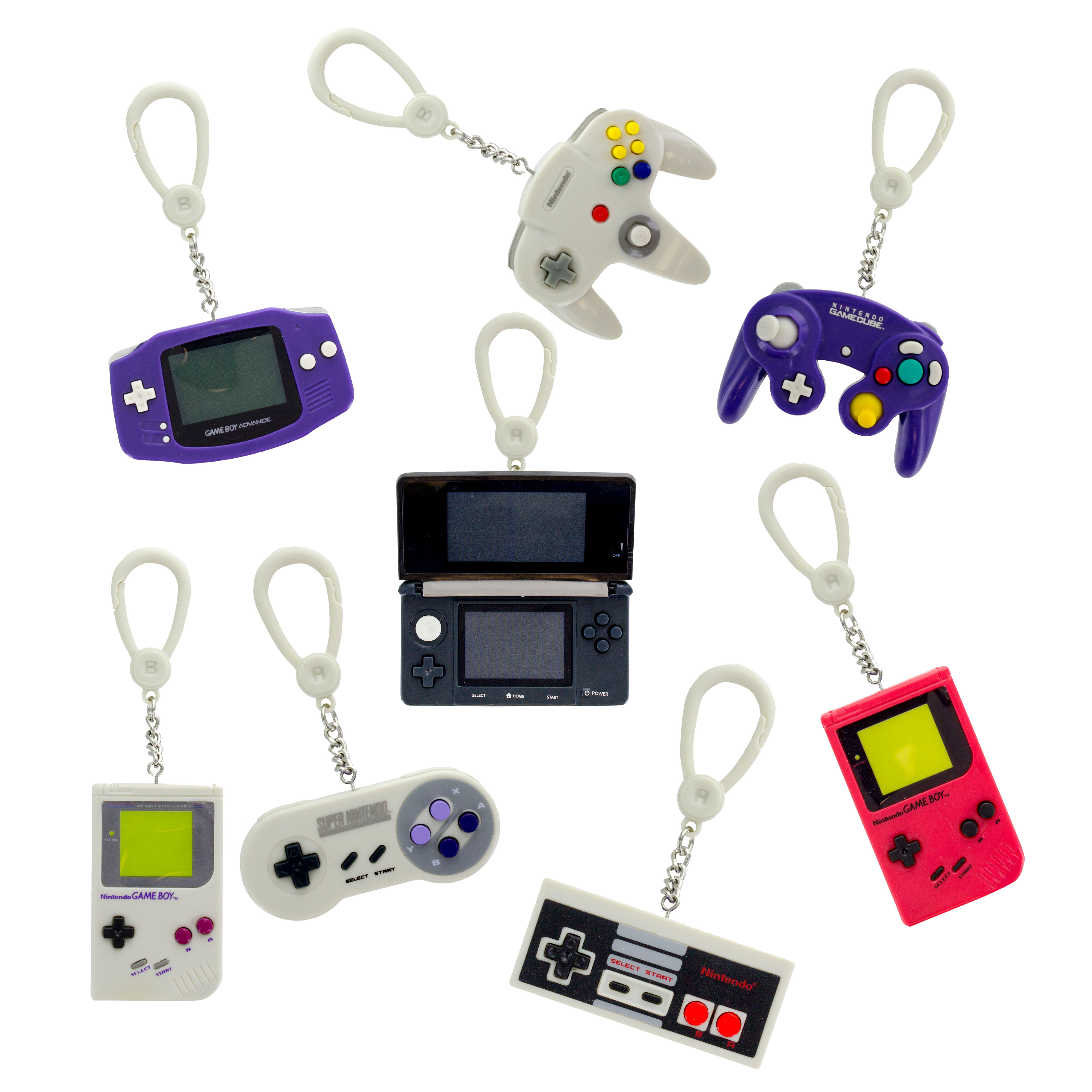 Nintendo Backpack Buddies Konsolen-Anhänger