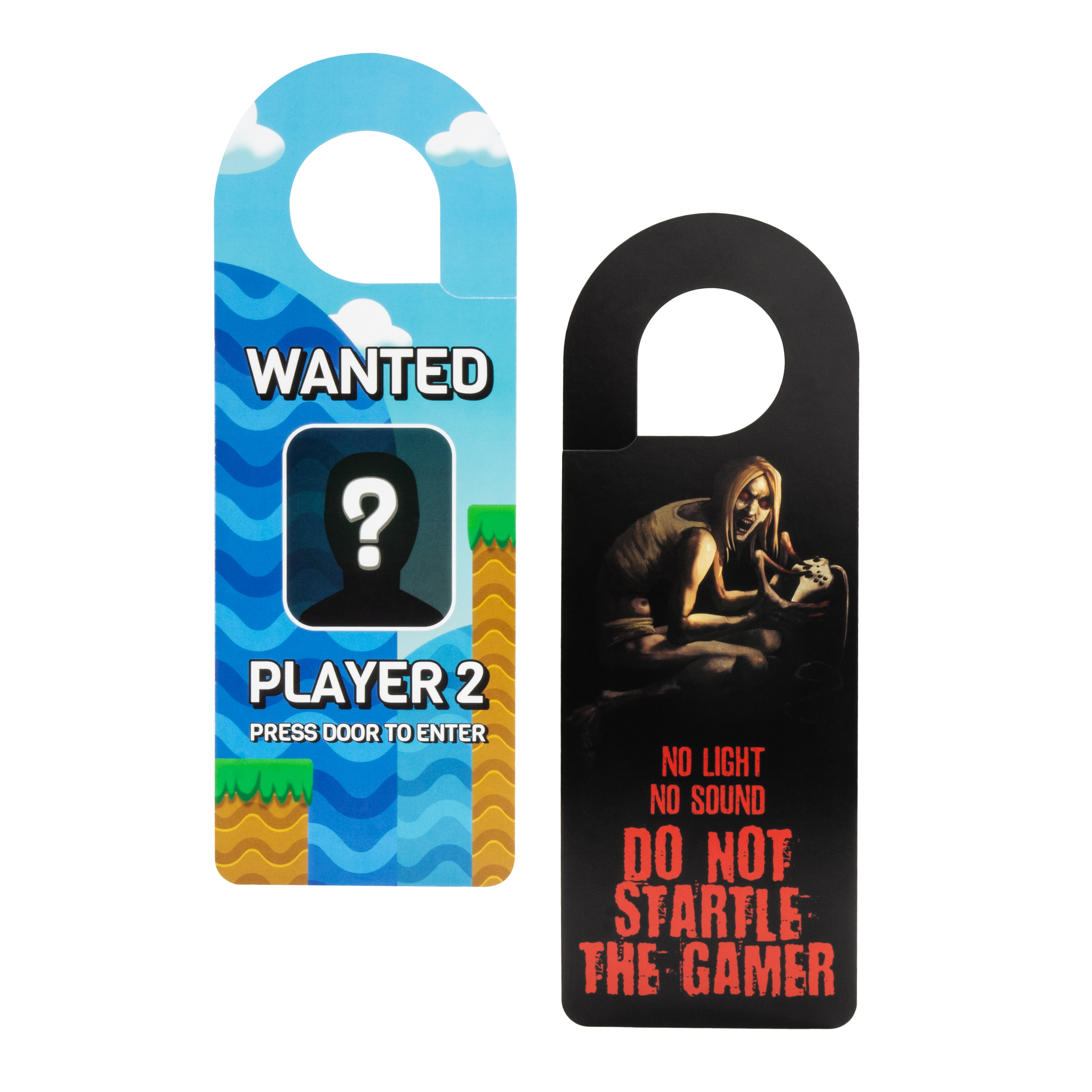 Türhänger für Gamer Do not startle the gamer / Press door to enter