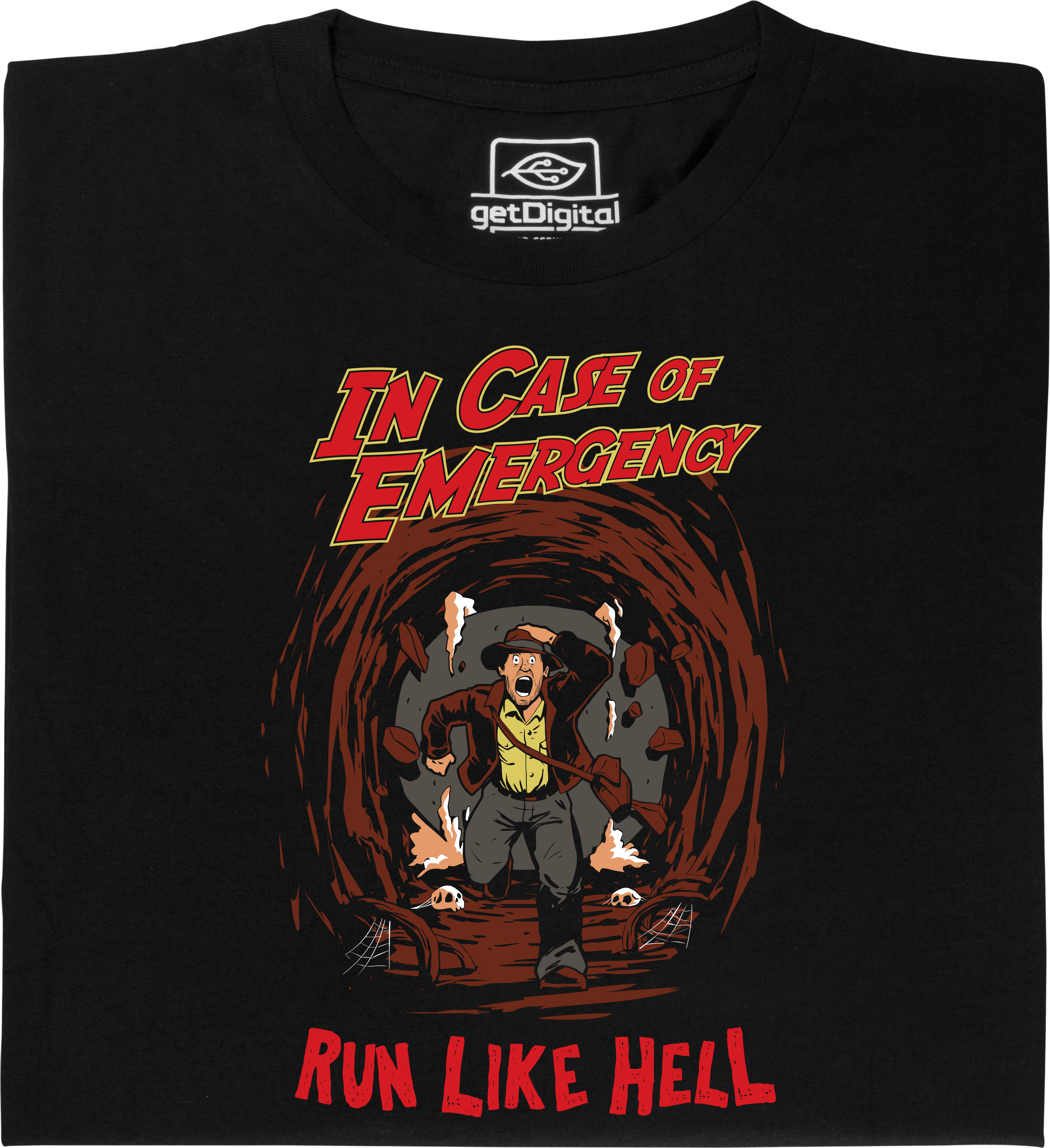 Fair gehandeltes Öko-T-Shirt: Run like hell