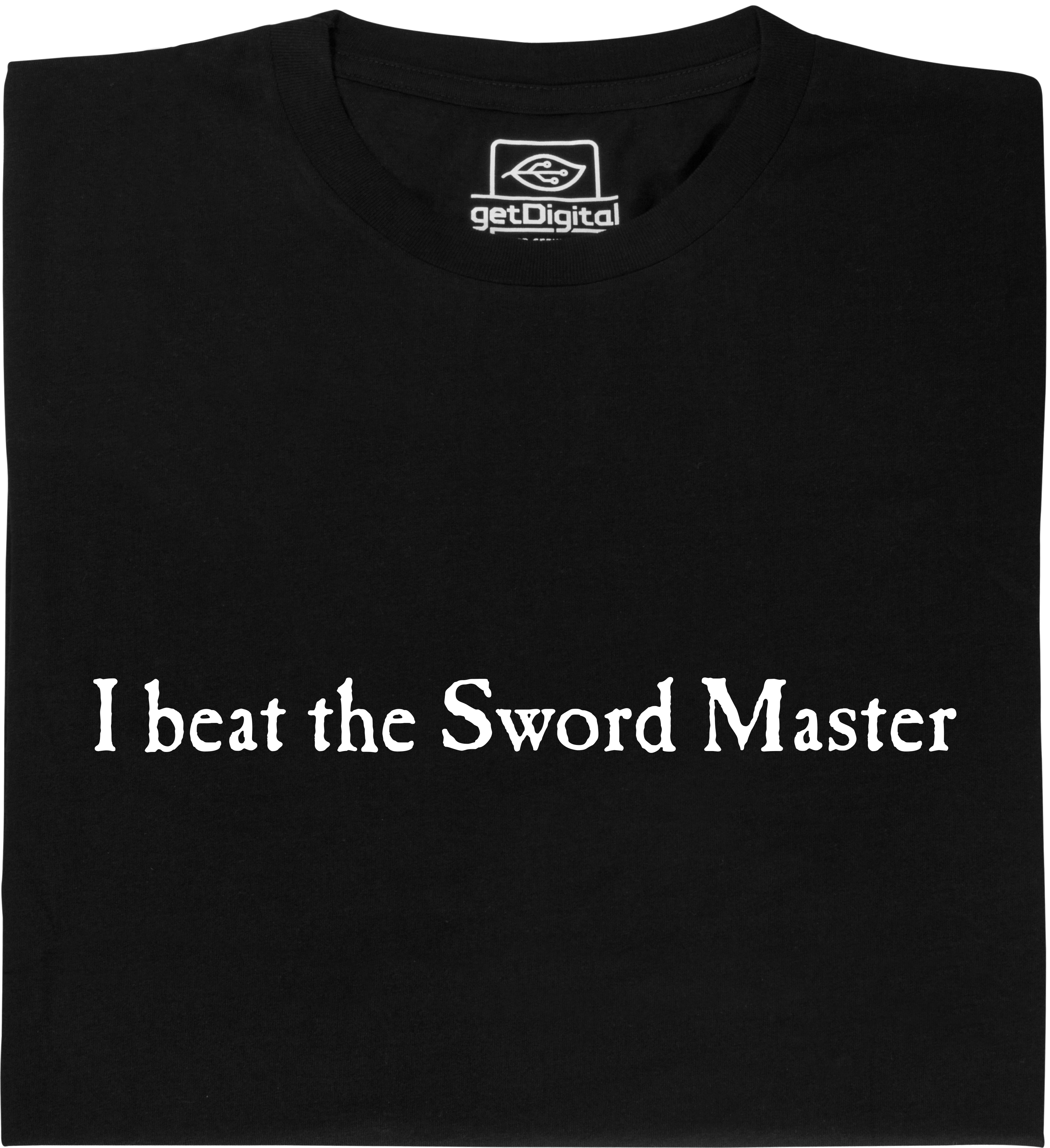 Fair gehandeltes Öko-T-Shirt: I beat the Sword Master