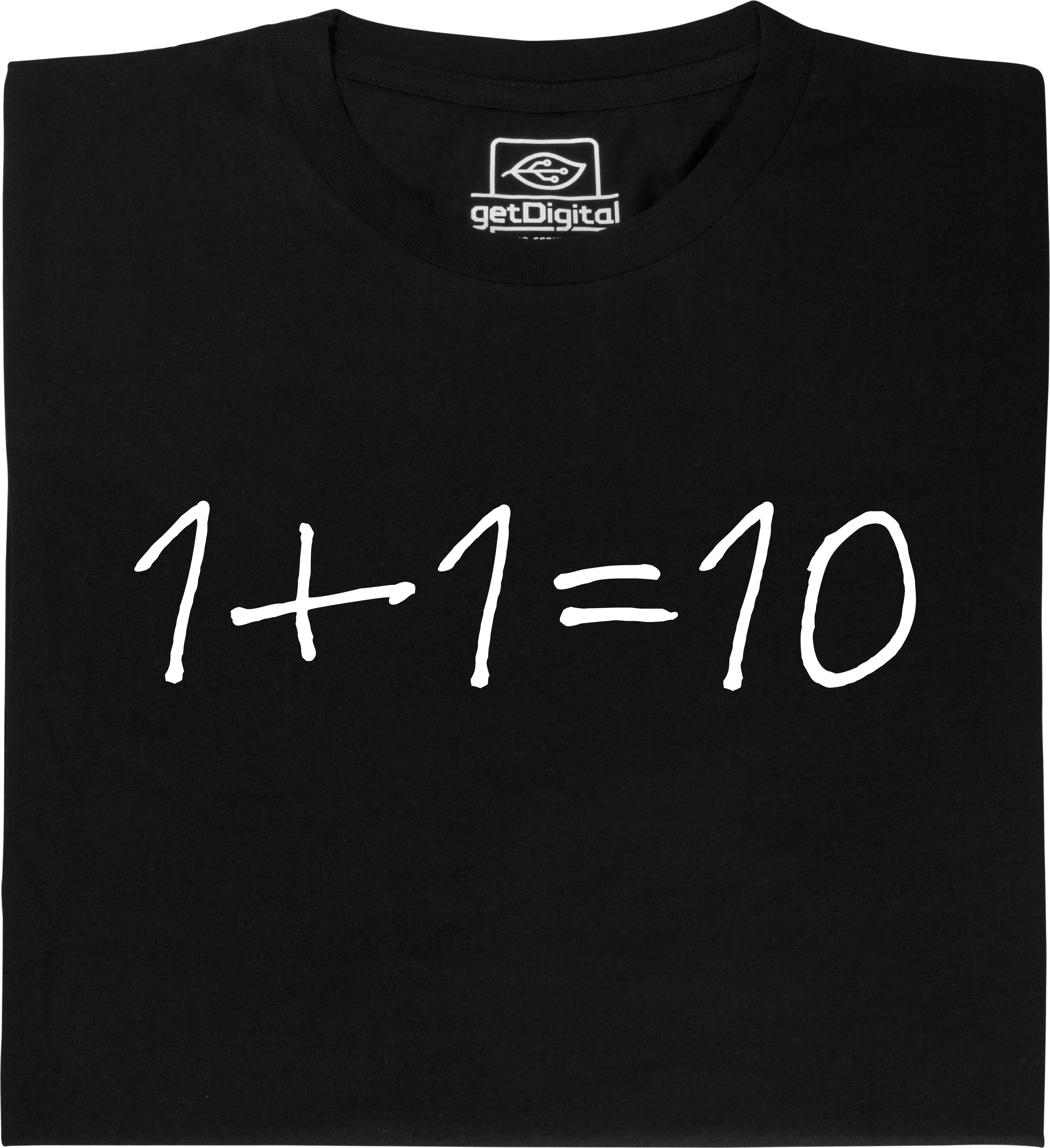 Fair gehandeltes Öko-T-Shirt: 1+1=10