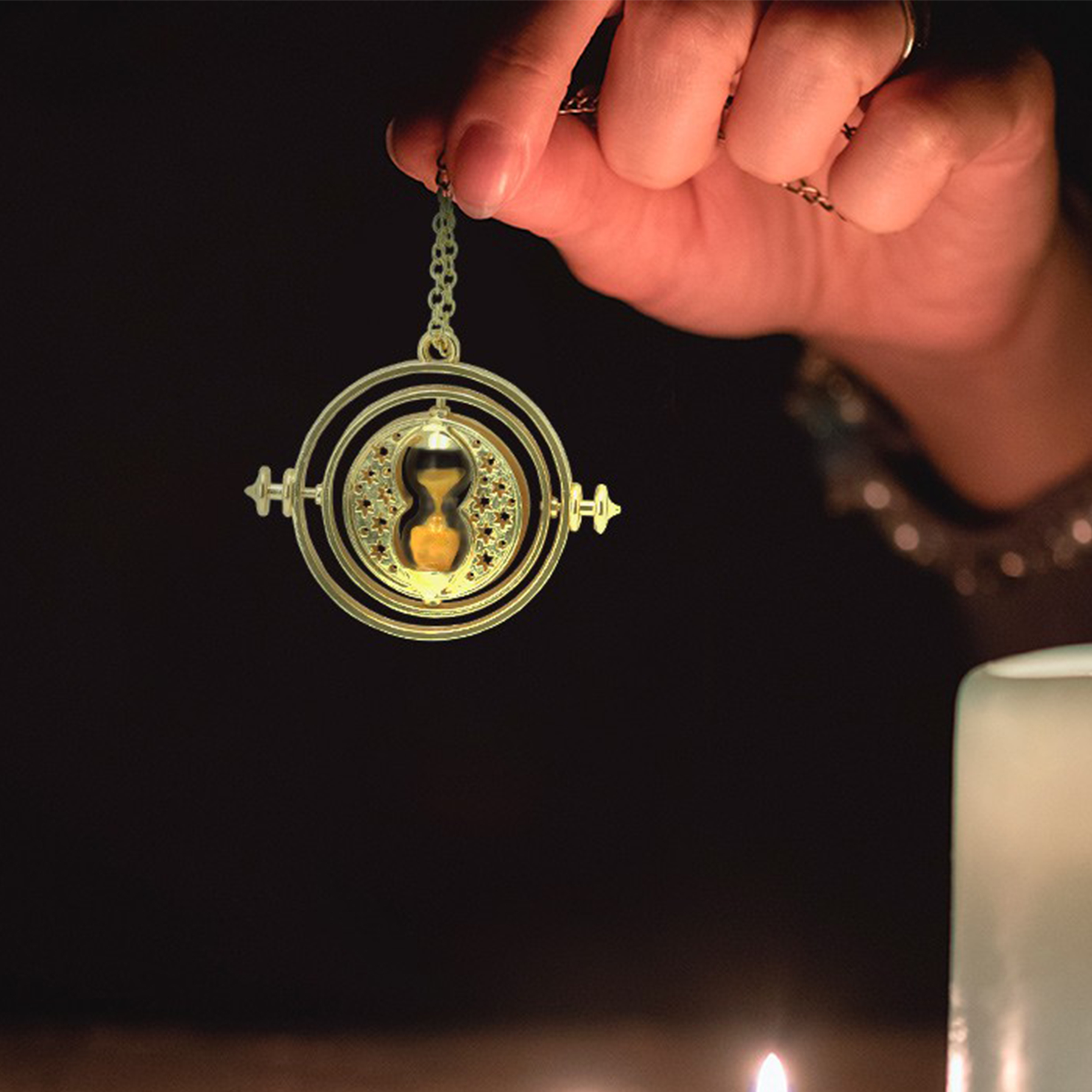 ABYstyle Unisex portachiavi Schlüsselanhänger, opacity, Gold, H 5 cm x L 3,4