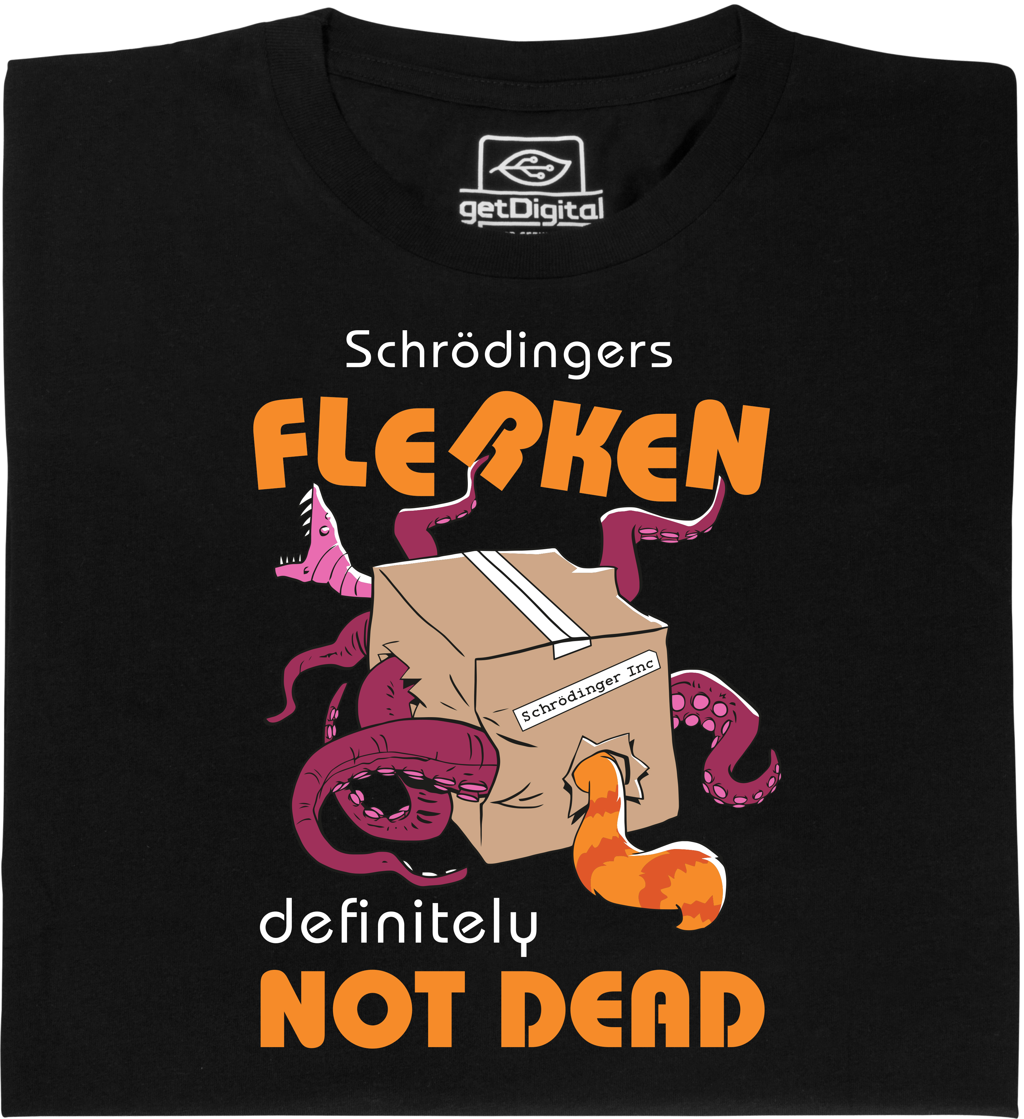 Fair gehandeltes Öko-T-Shirt: Schrödingers Flerken