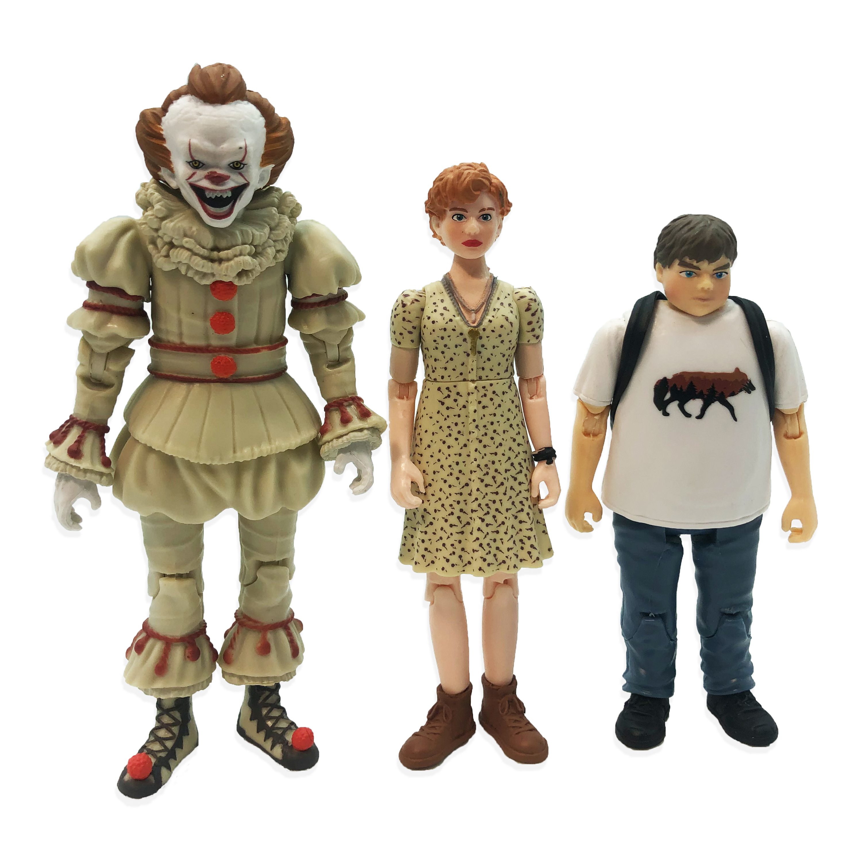 Funko 30011 Action-Figur: It 2017 3er-Pack: Pennywise Ben, Beverly It Sammlerstück, Mehrfarbig