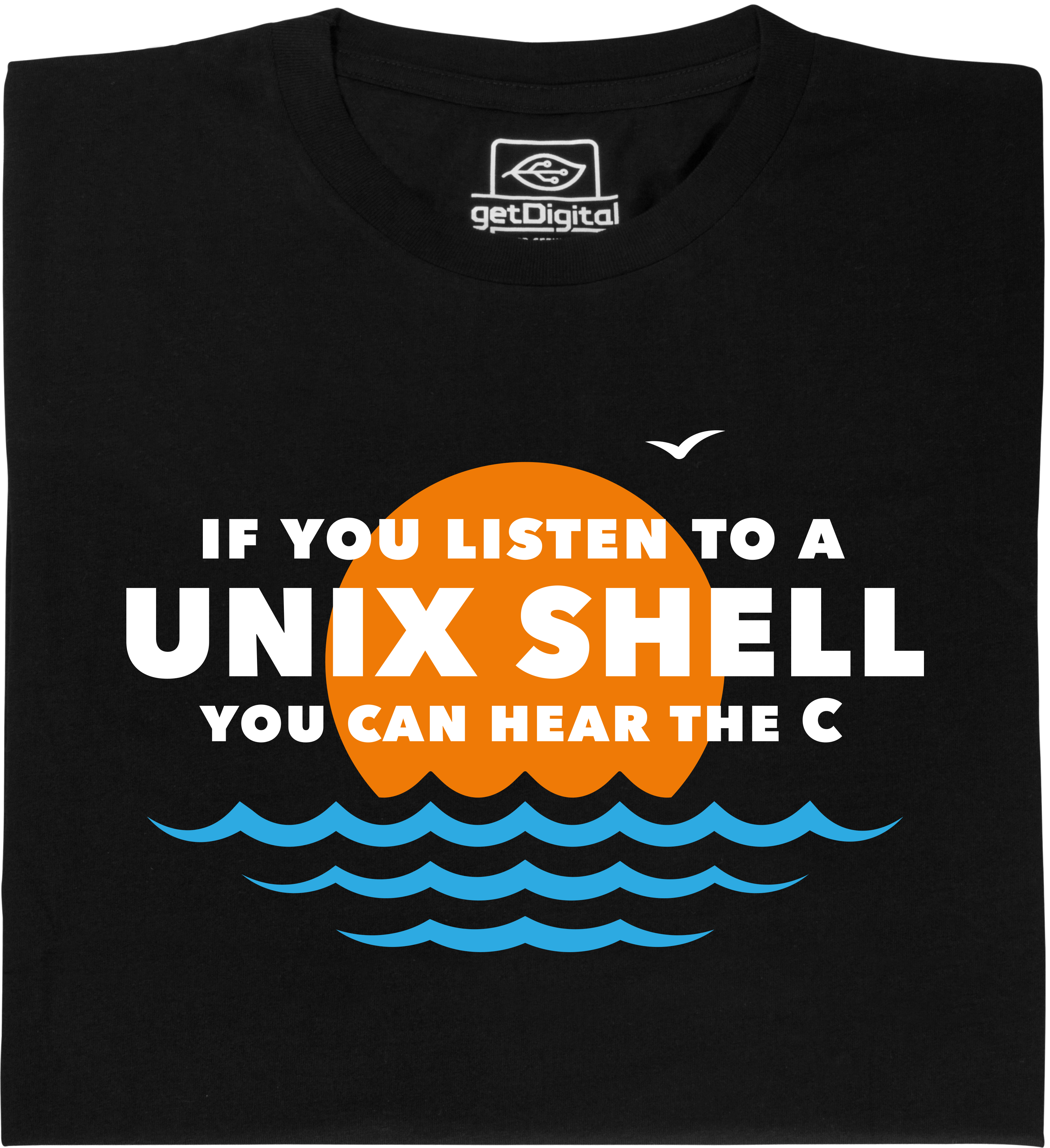 Fair gehandeltes Öko-T-Shirt: Unix Shell