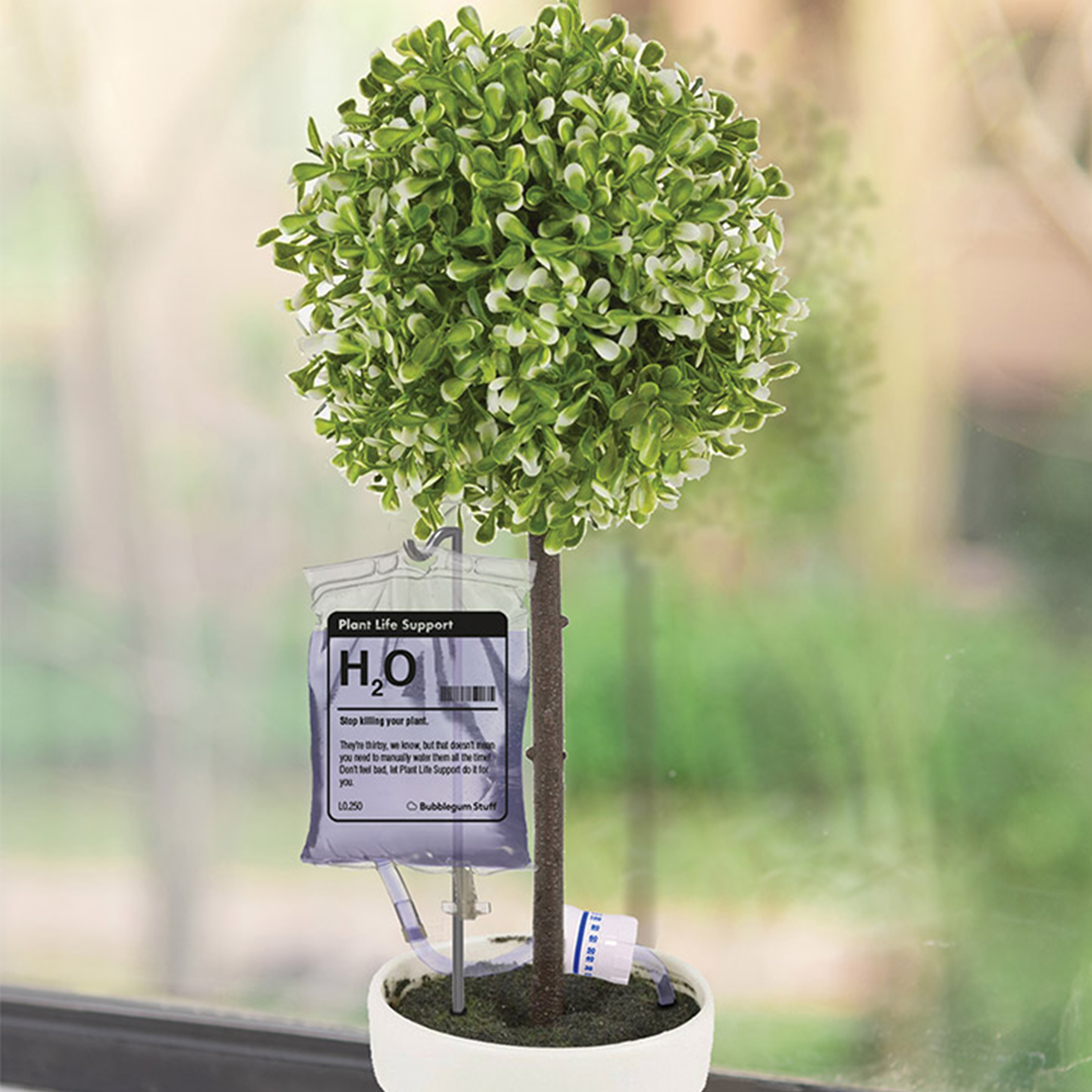 Bubblegum Stuff Pflanzenstütze – Lebenserhaltende Maßnahmen – Automatische Bewässerung für Zimmerpflanzen