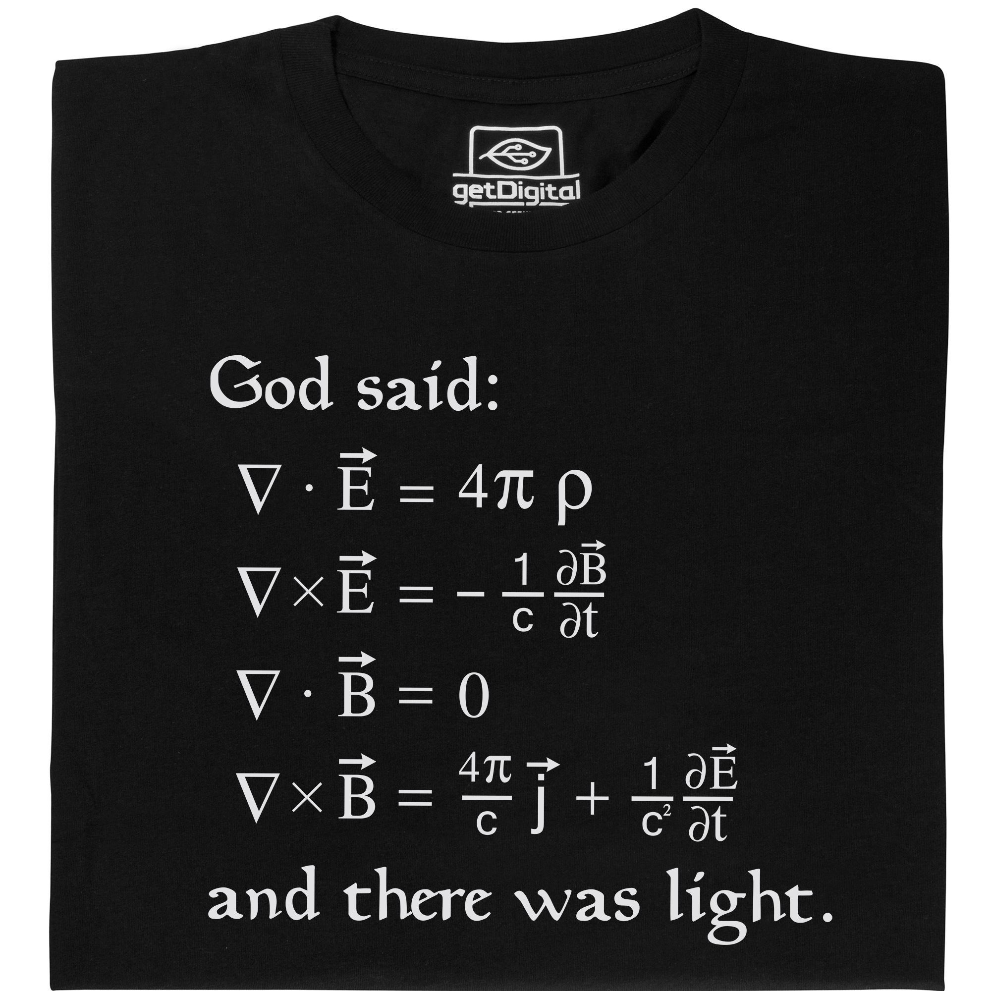 Fair gehandeltes Öko-T-Shirt: God said