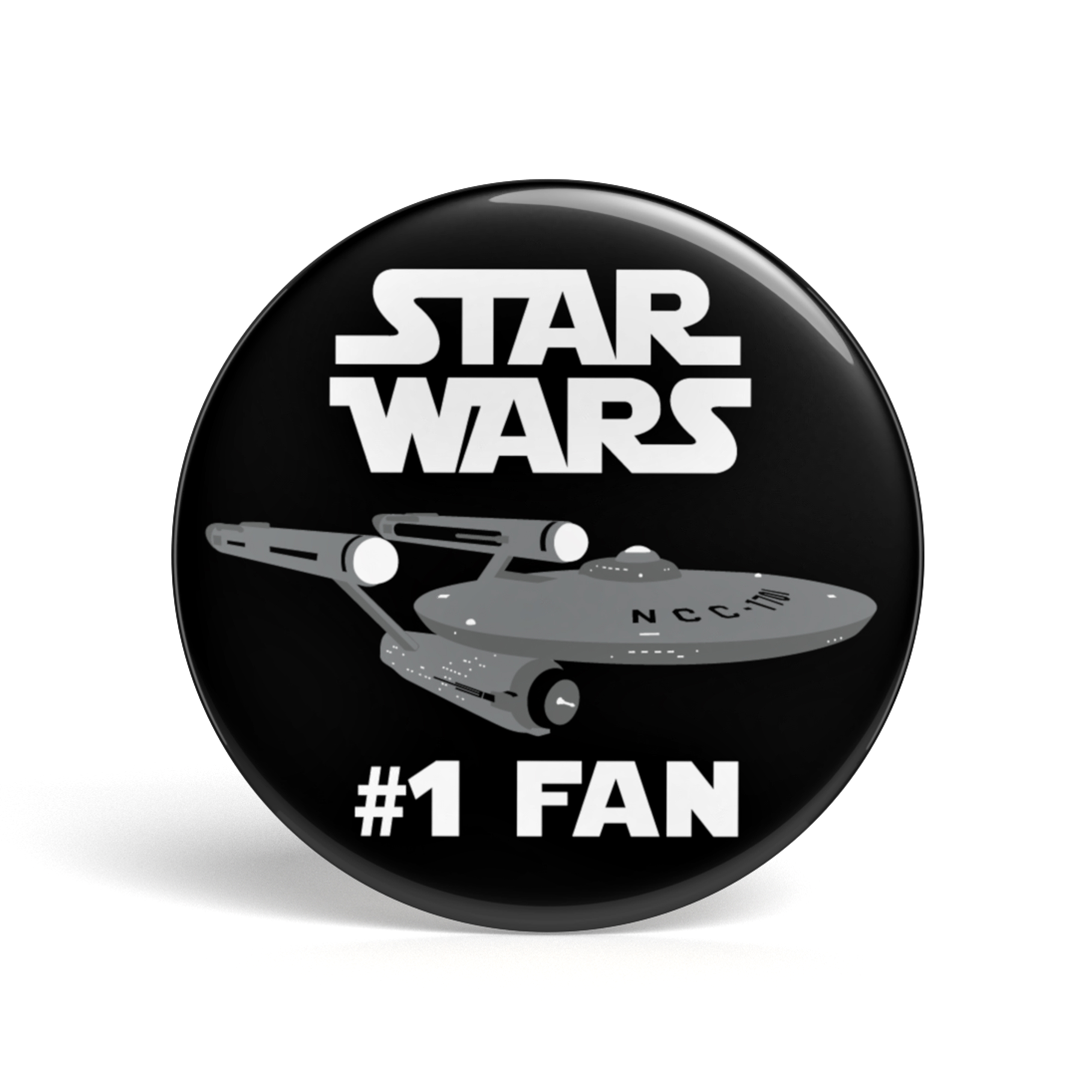 Geek Button Star Wars Fan