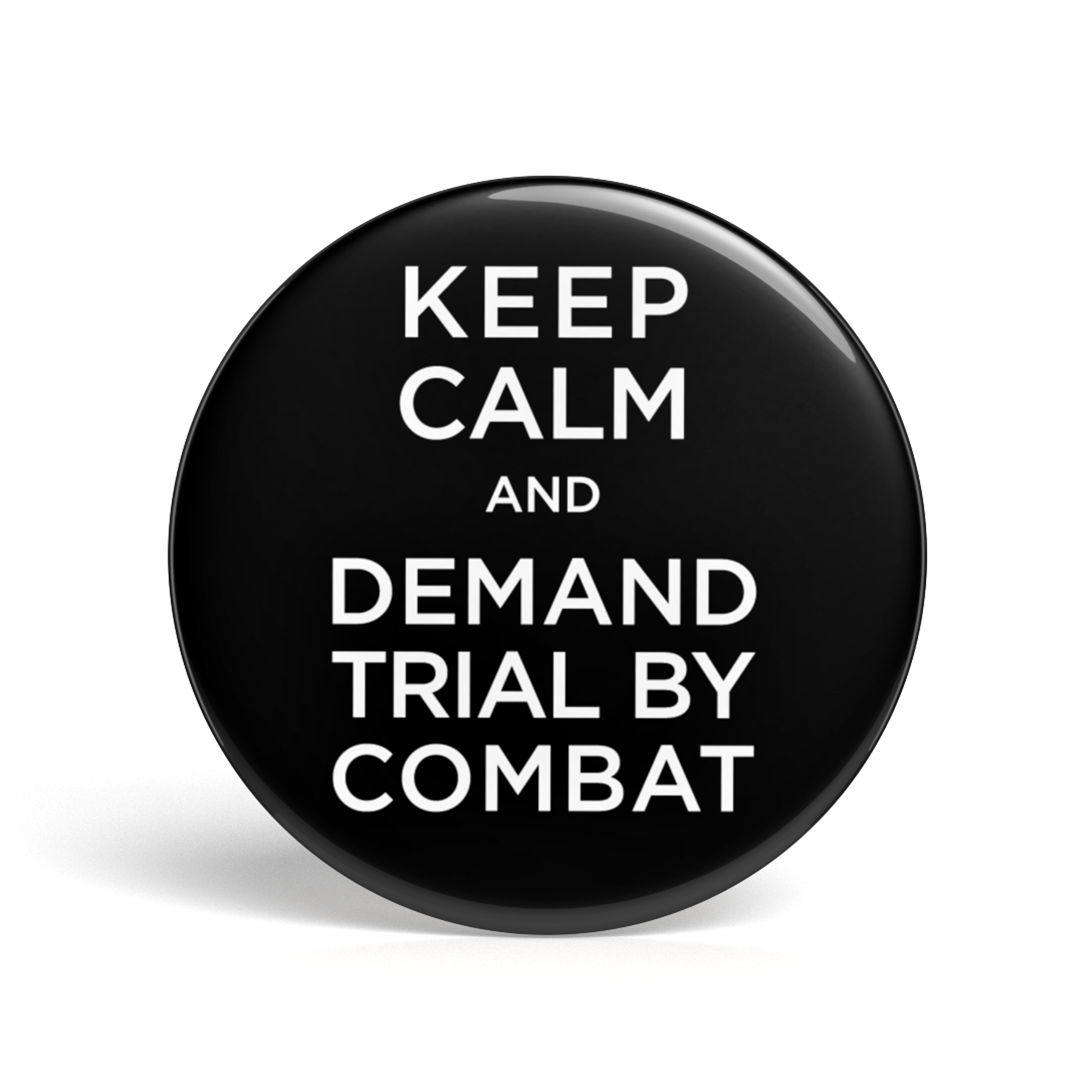 Geek Button Trial by Combat