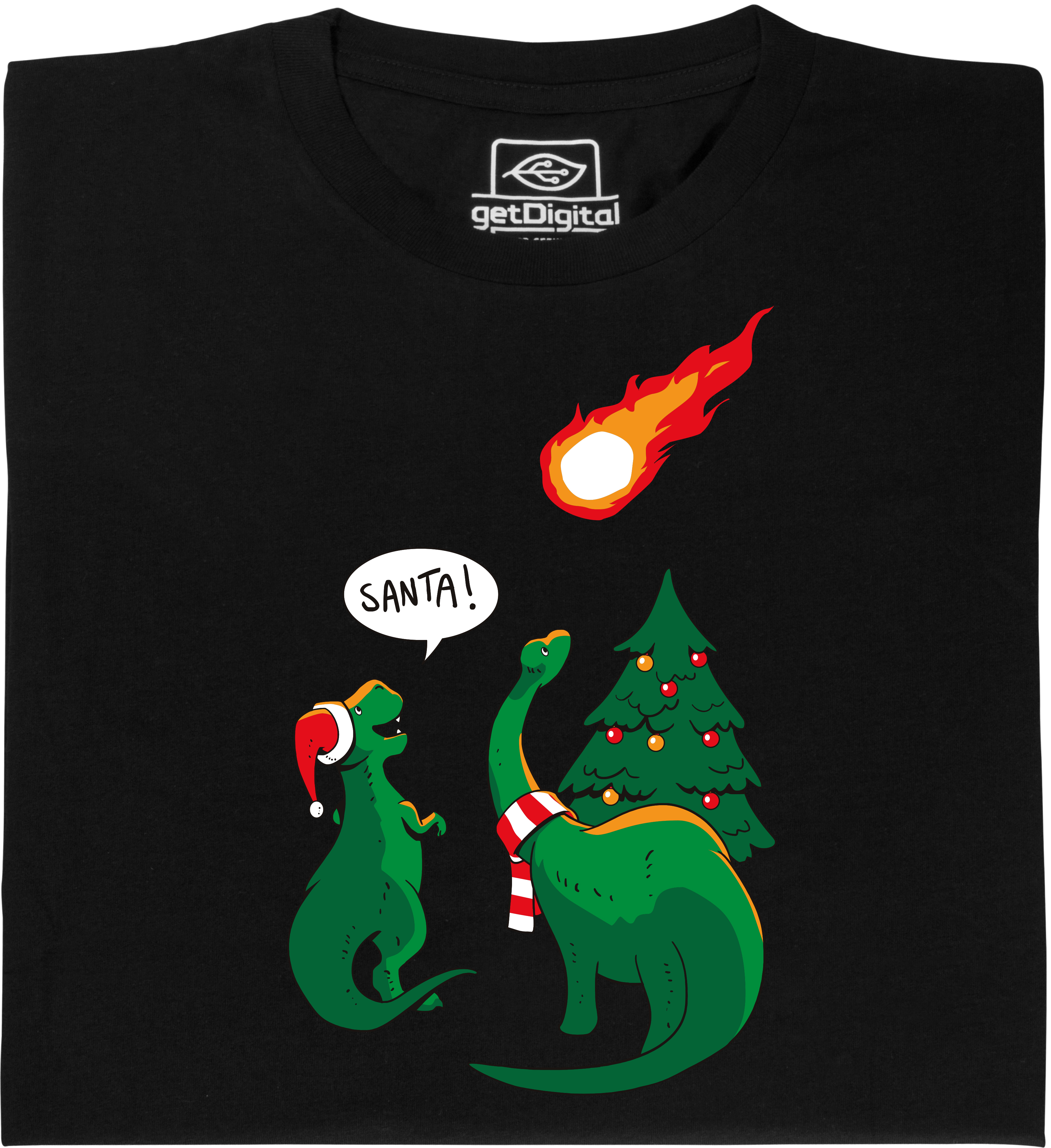 Fair gehandeltes Öko-T-Shirt: Merry Extinction-Level Event