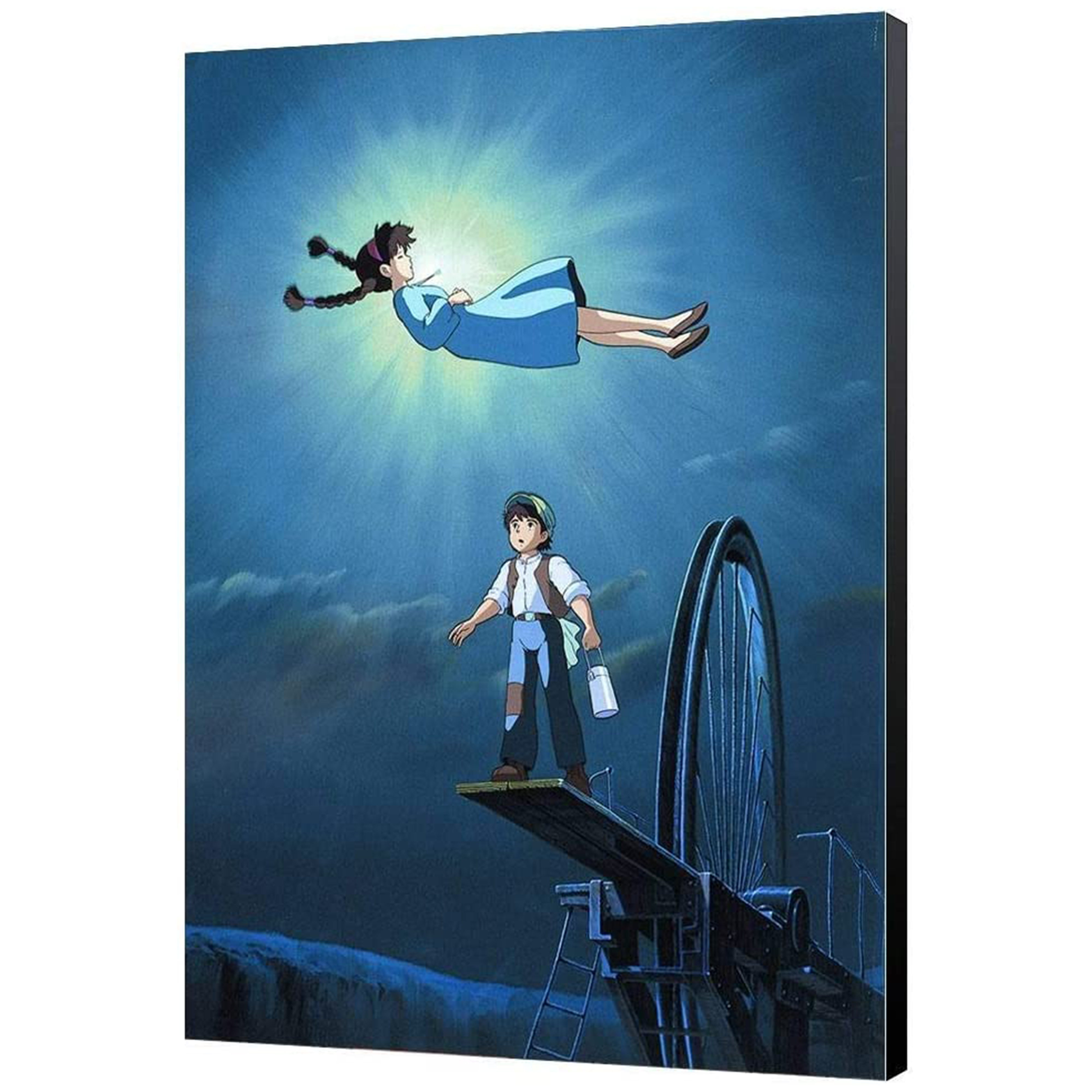 Ghibli Das Schloss im Himmel Wandbild aus Holz – Semic SGLAM03 Zubehör