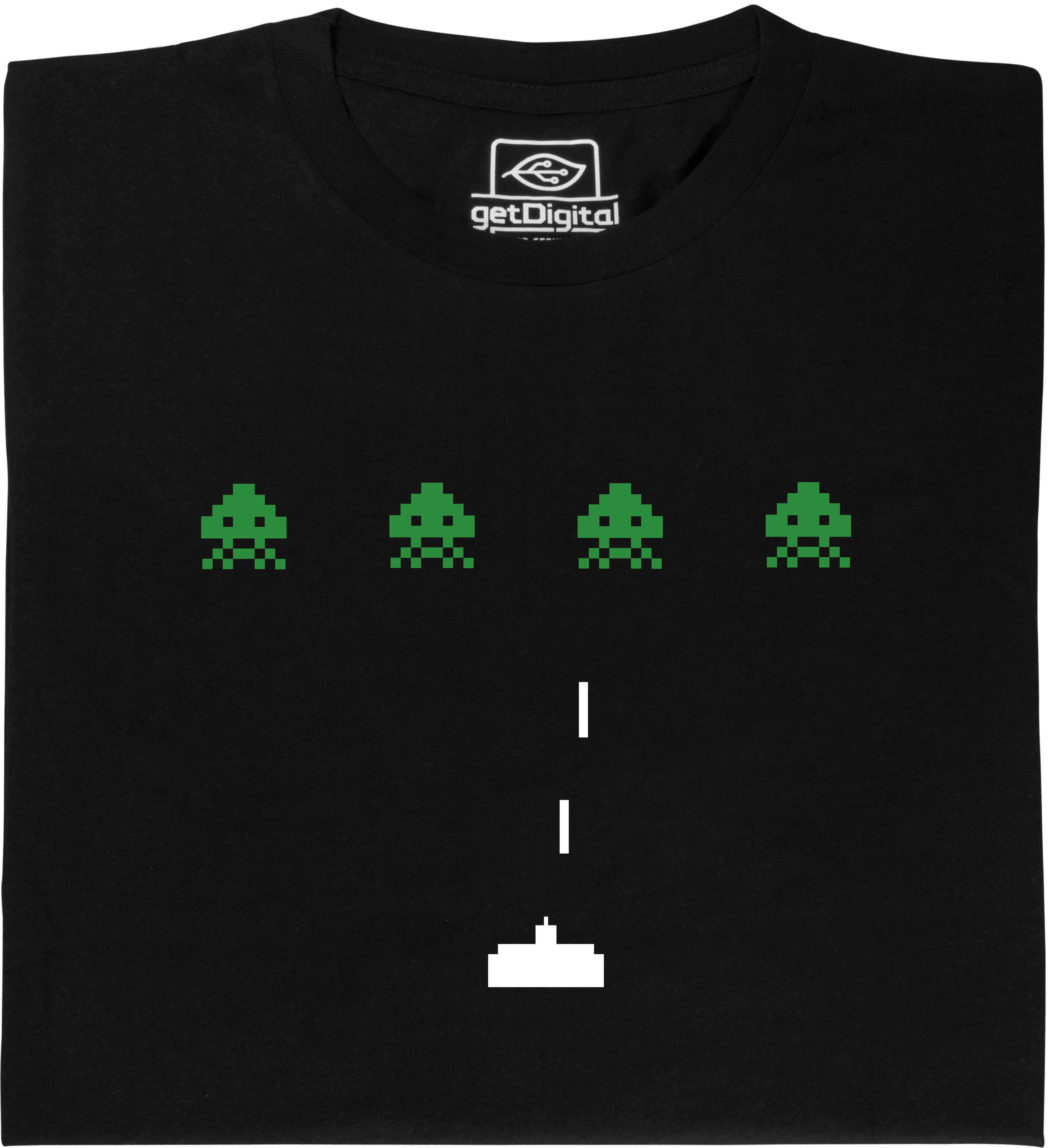 Fair gehandeltes Öko-T-Shirt: Space Invaders