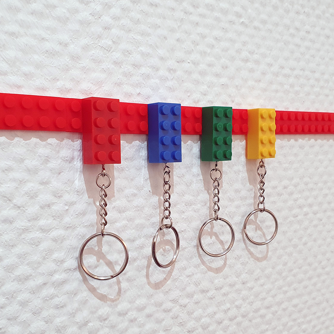 Thumbs Up Schlüsselanhänger Key Bricks, 8 cm, Mehrfarbig (multicolour)