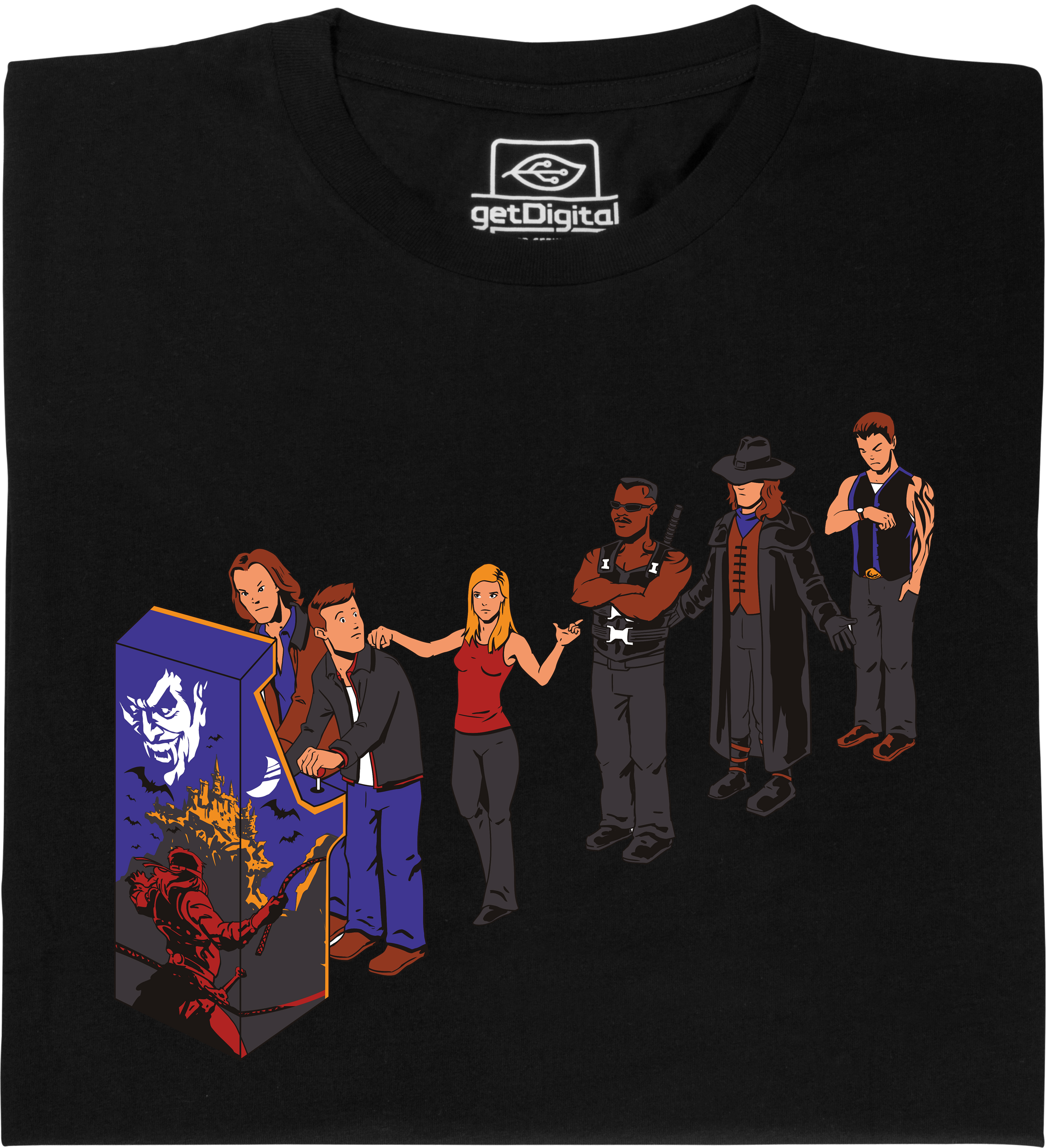 Fair gehandeltes Öko-T-Shirt: Vampirjäger