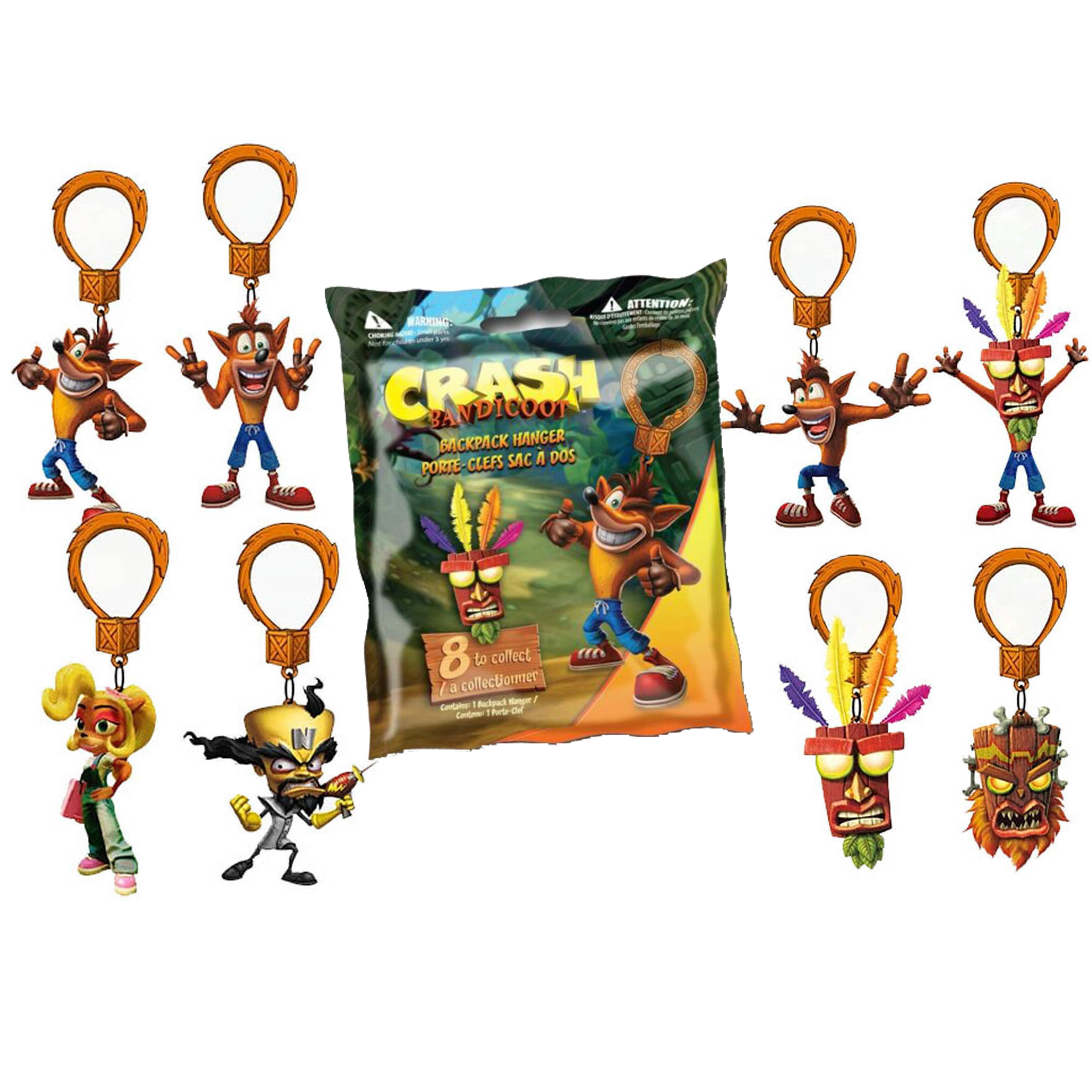 Crash Bandicoot Rucksackanhänger