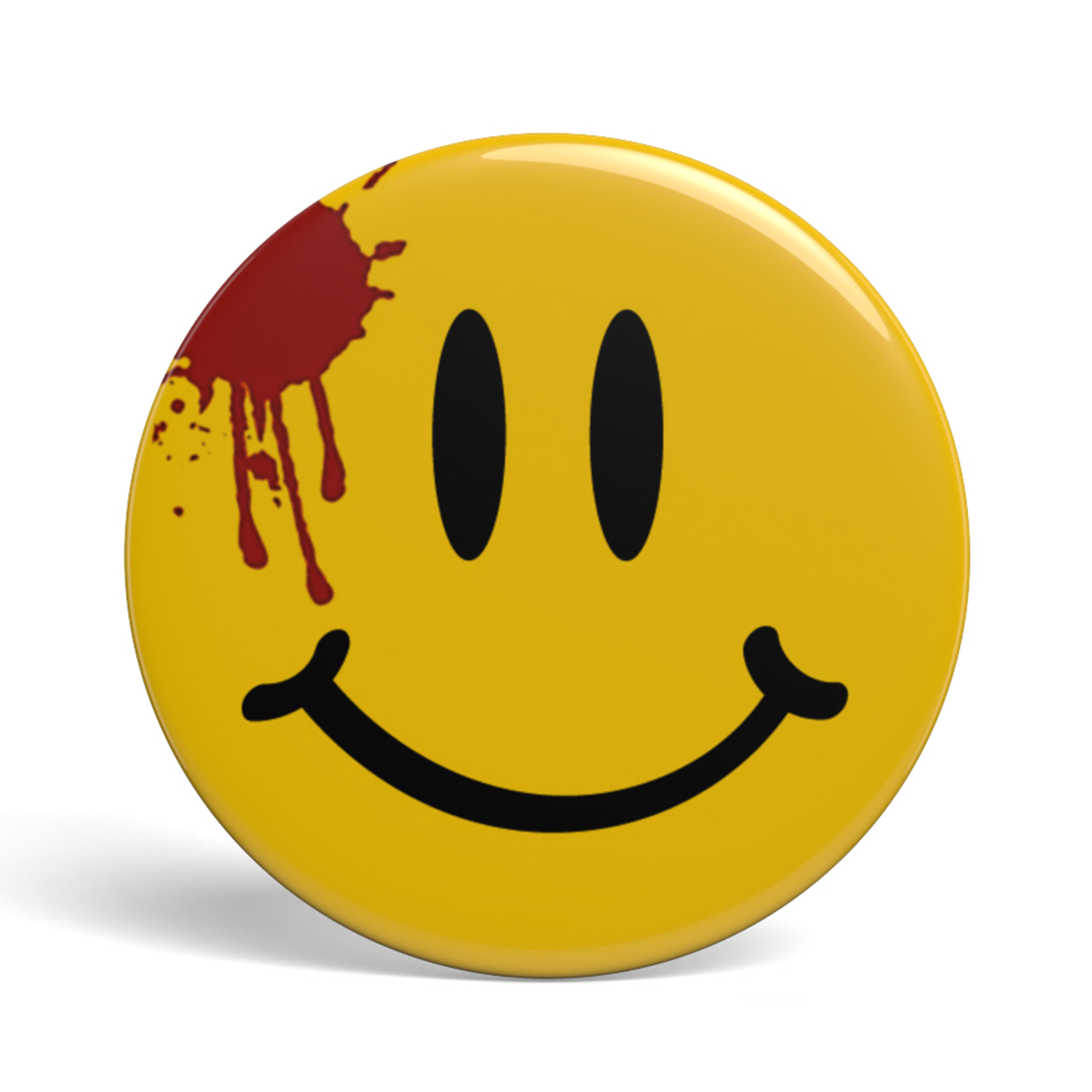 Geek Button Bloody Smiley