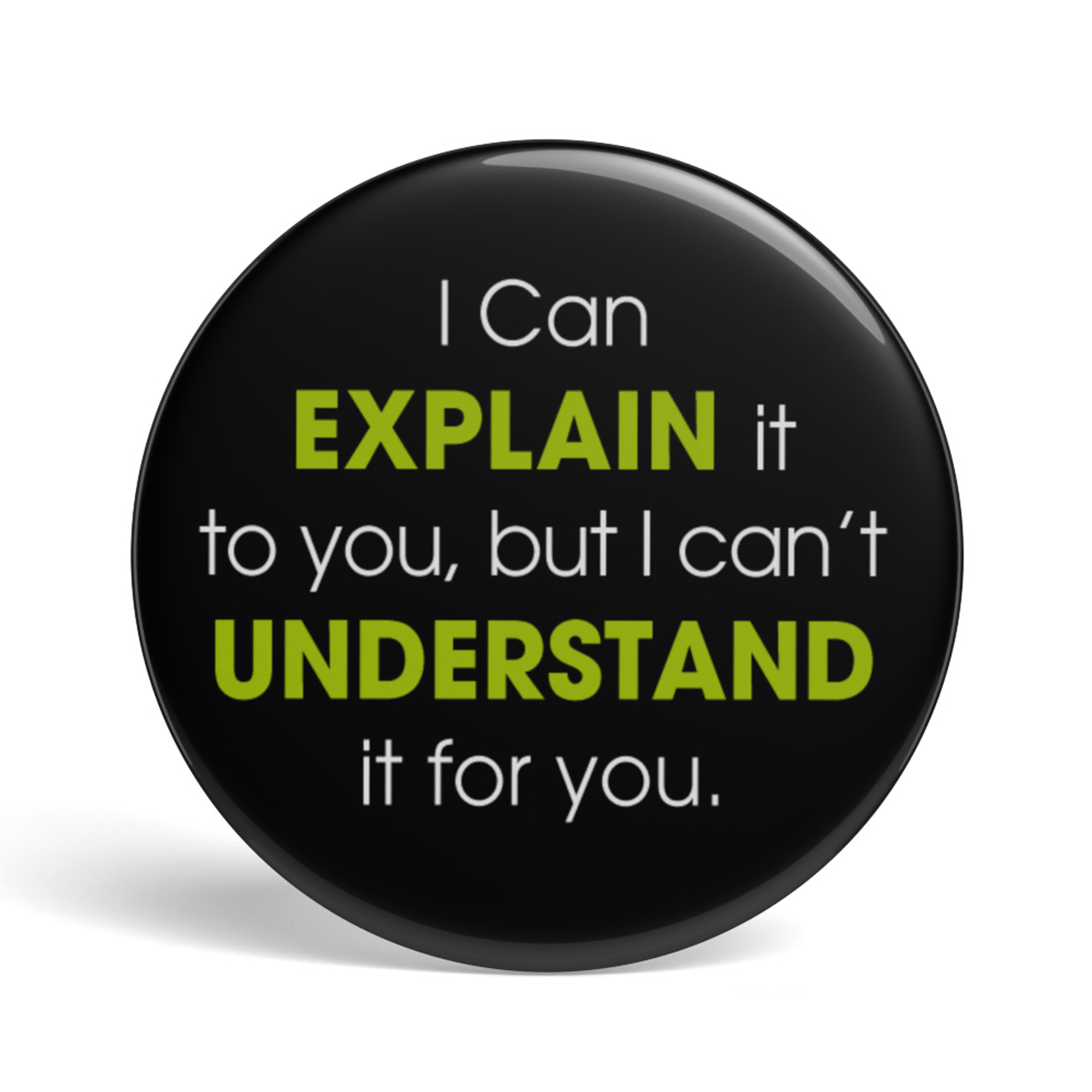 Geek Button Explain vs Understand