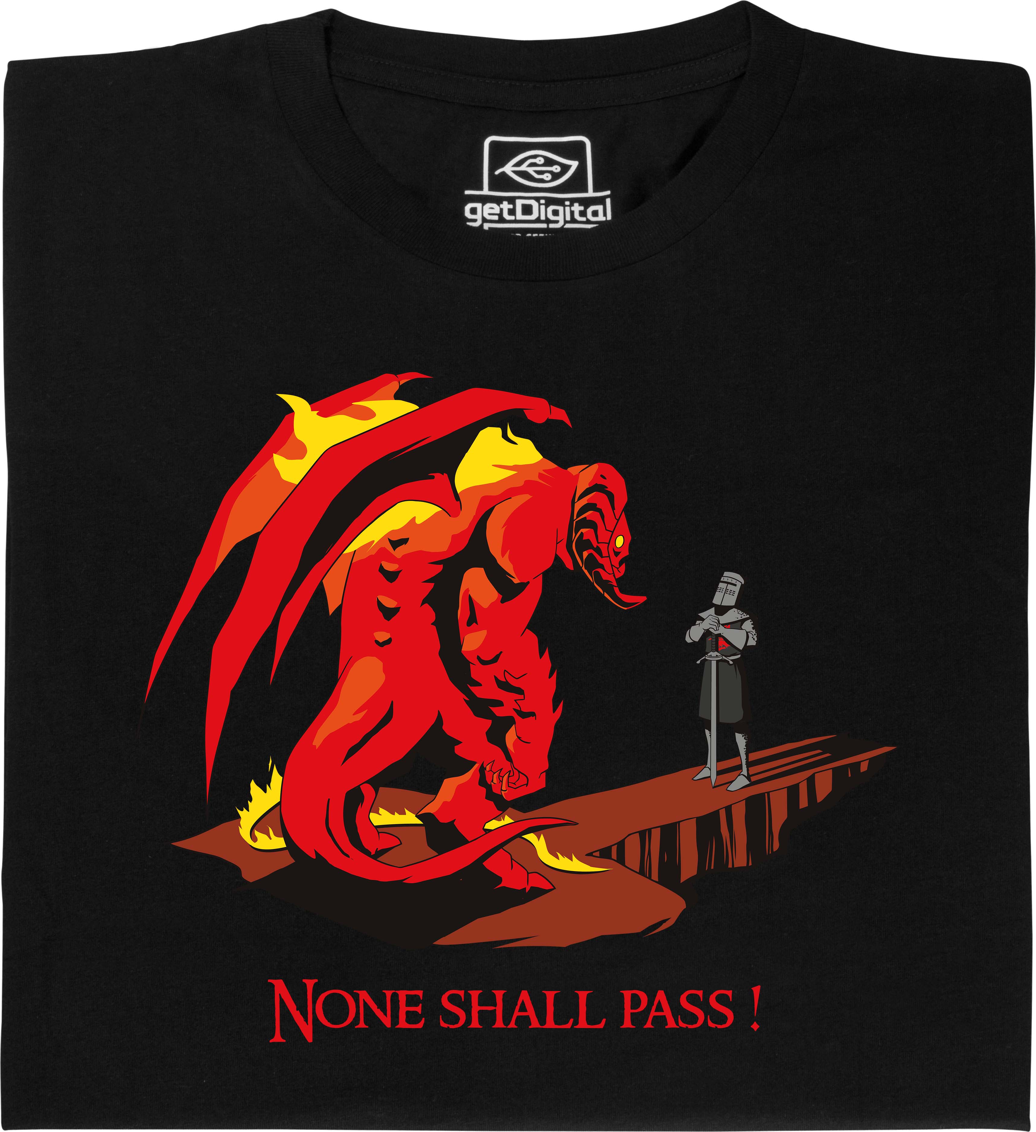 Fair gehandeltes Öko-T-Shirt: None Shall Pass