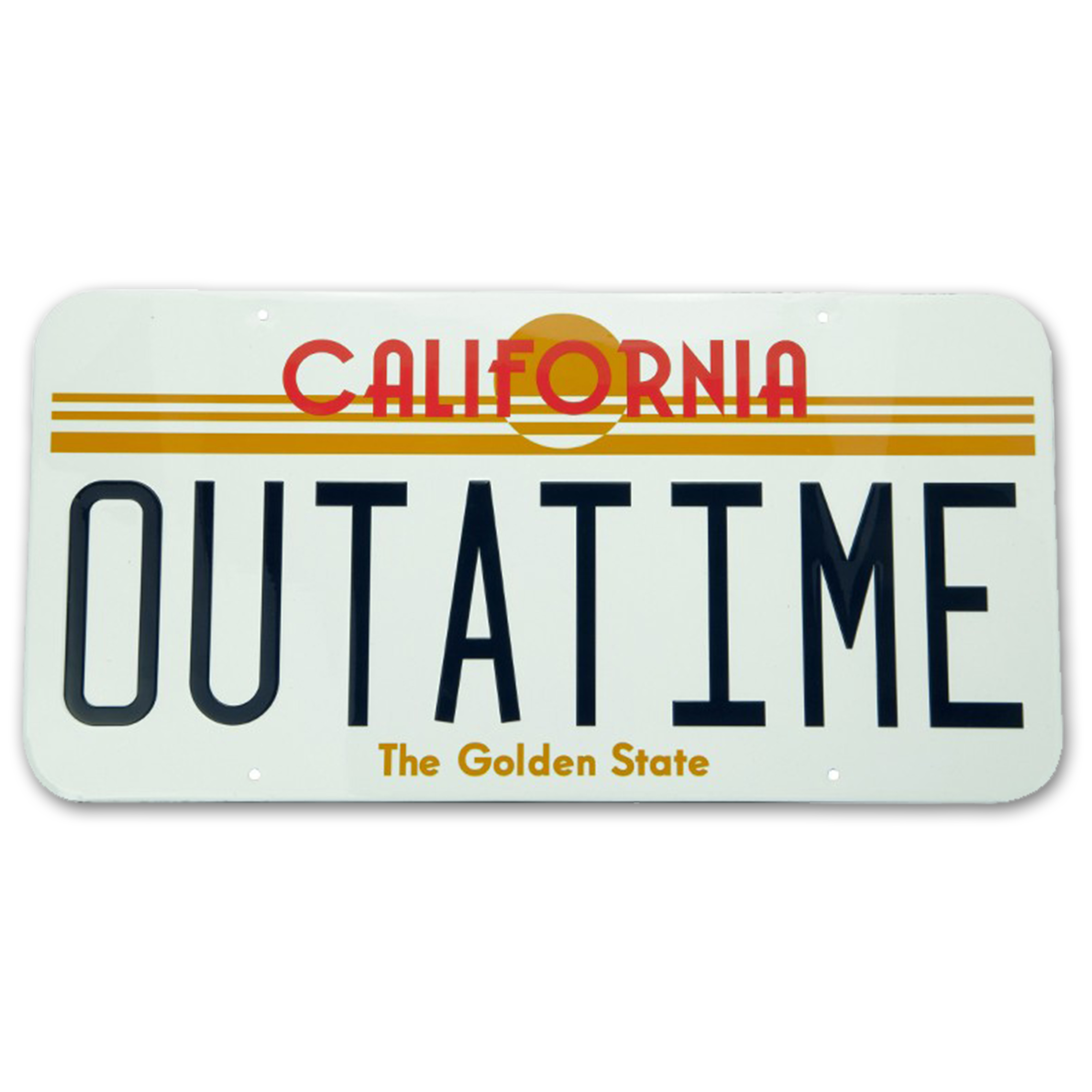 ABYstyle Back to The Future – Outatime – Plaque metal 28x38cm