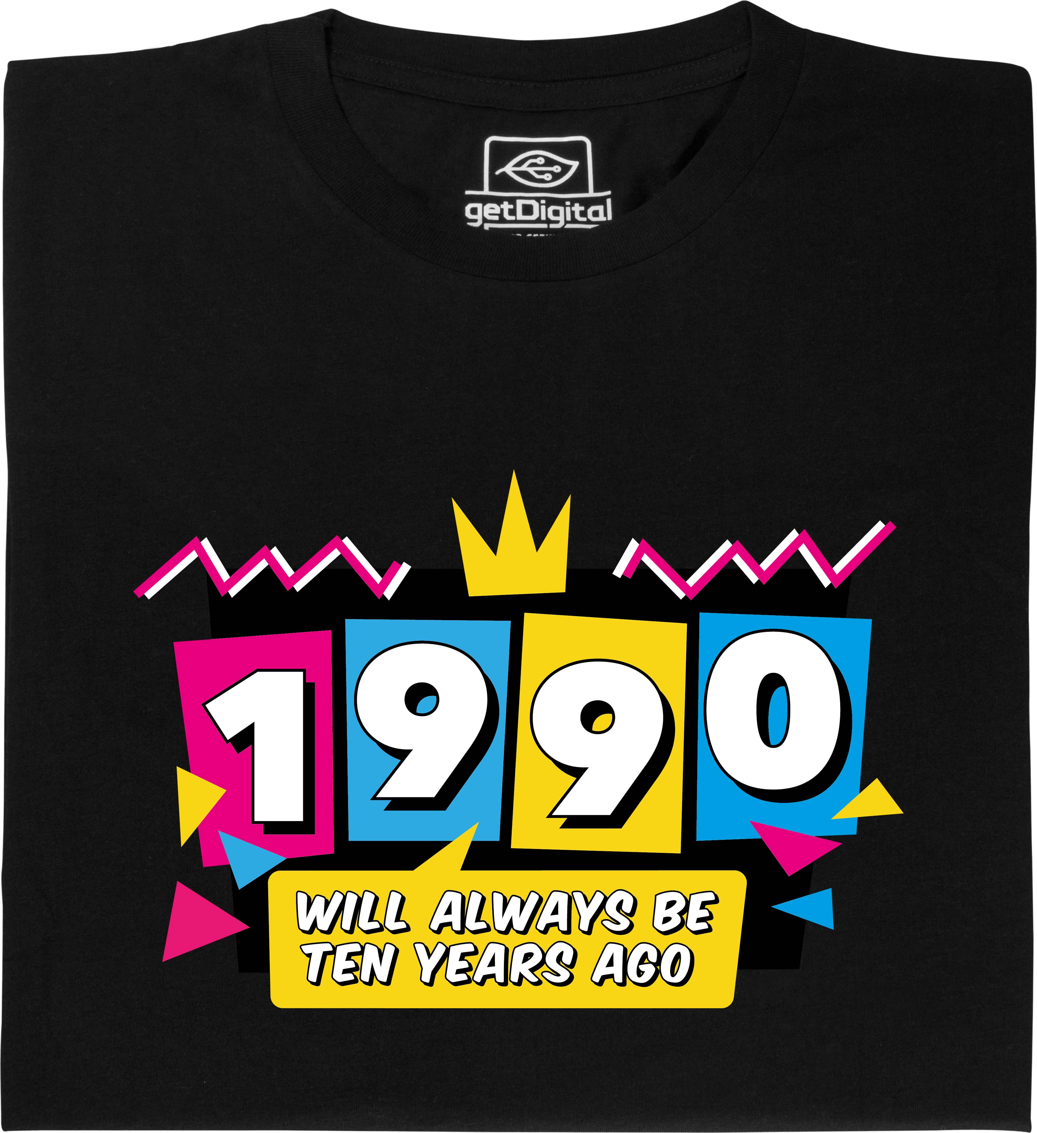 Fair gehandeltes Öko-T-Shirt: 1990