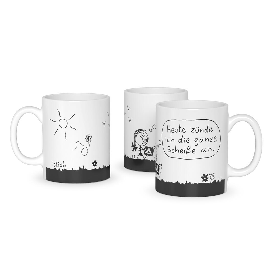 islieb – Alles anzünden Becher