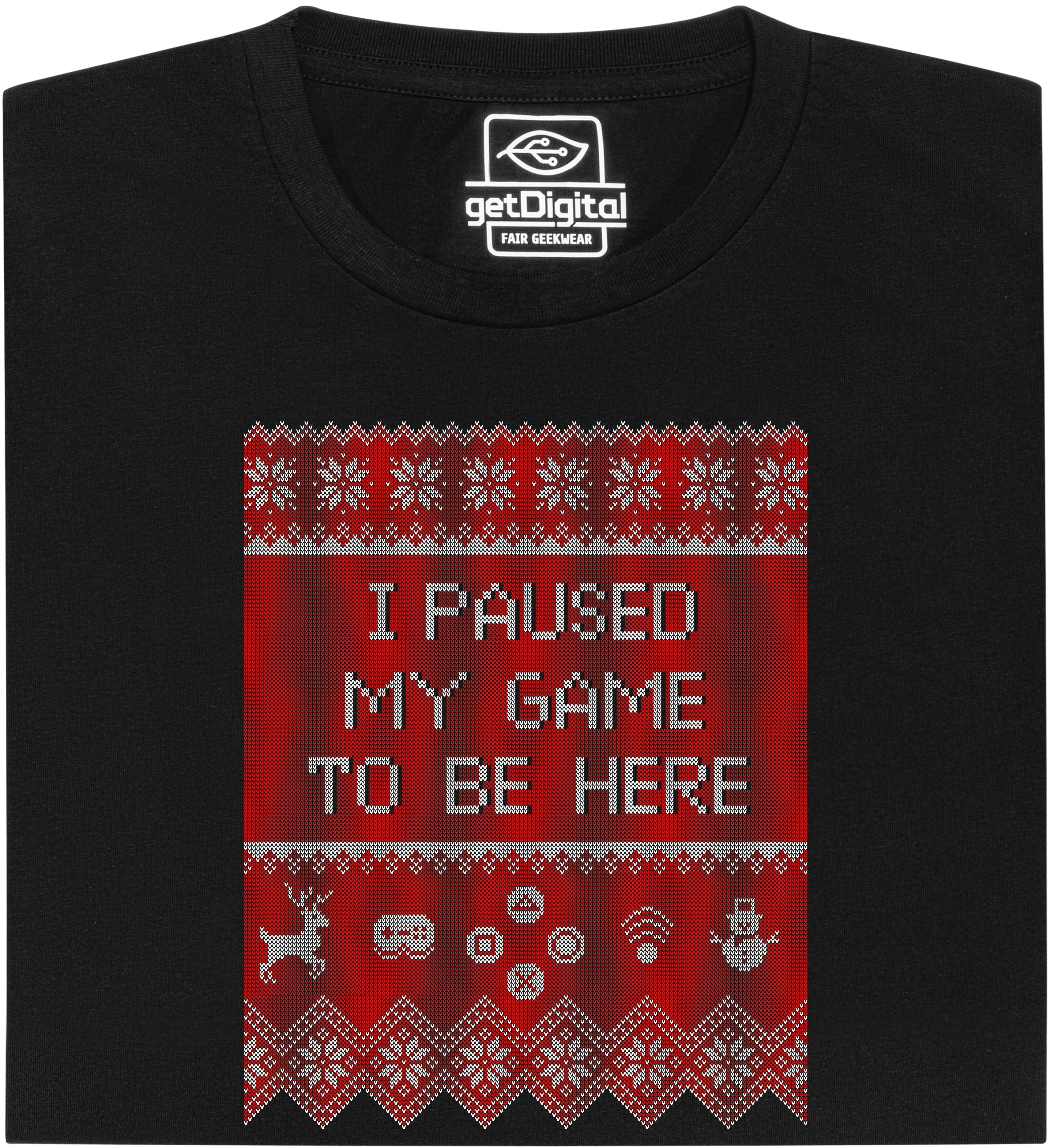 Fair gehandeltes Öko-T-Shirt: I paused my game