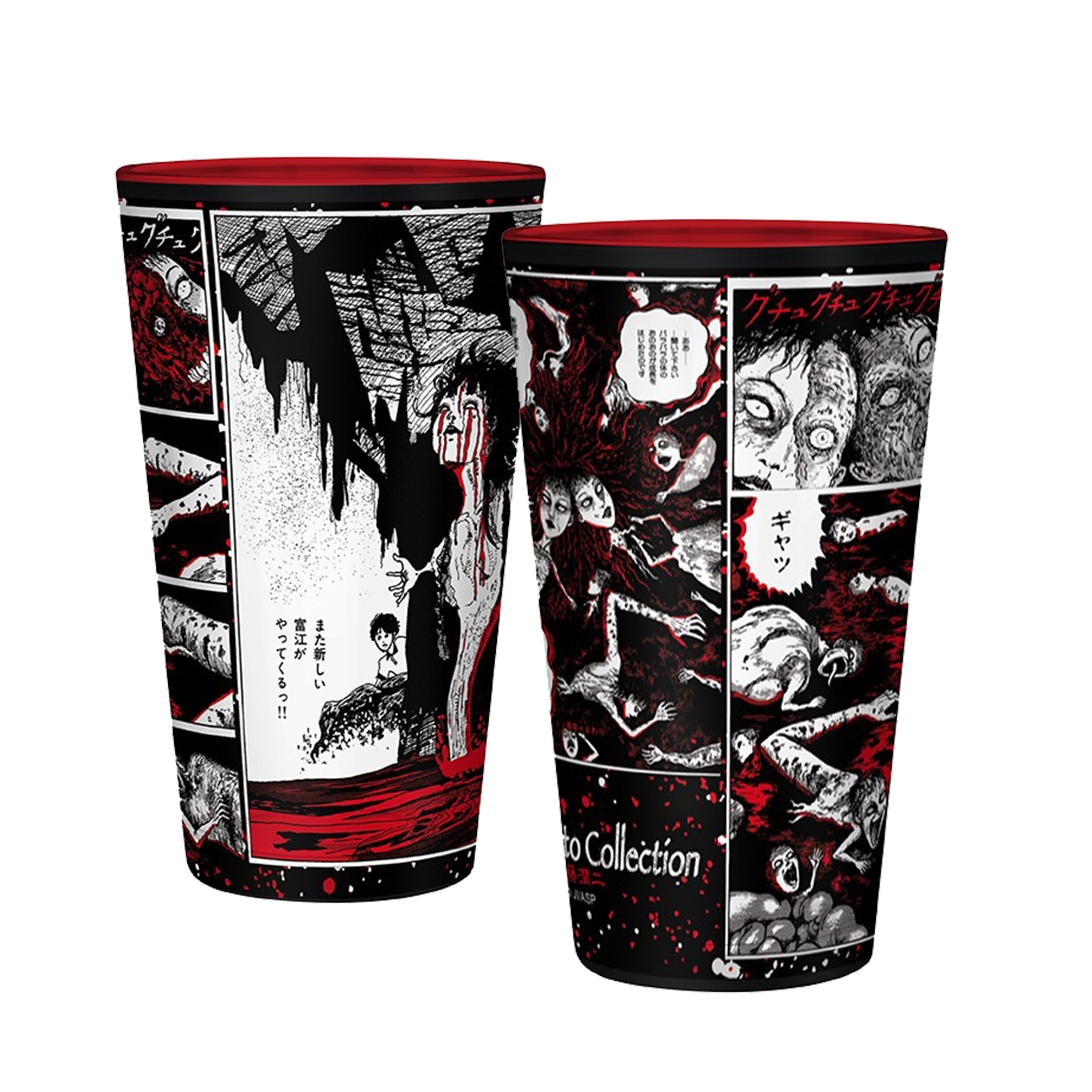 Junji Ito Horror Glas