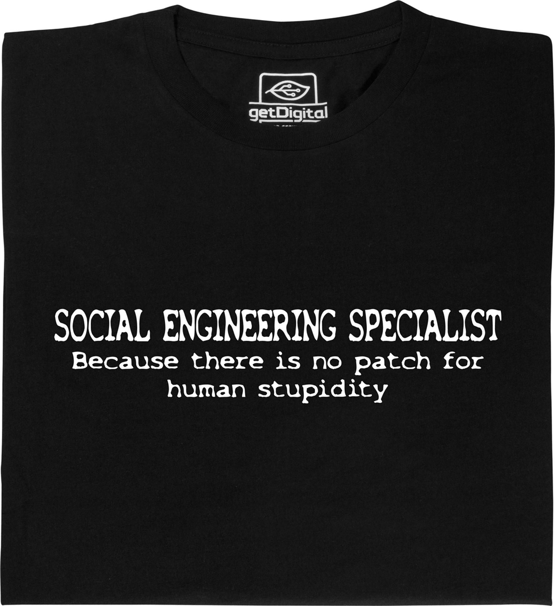 Fair gehandeltes Öko-T-Shirt: Social Engineering Specialist