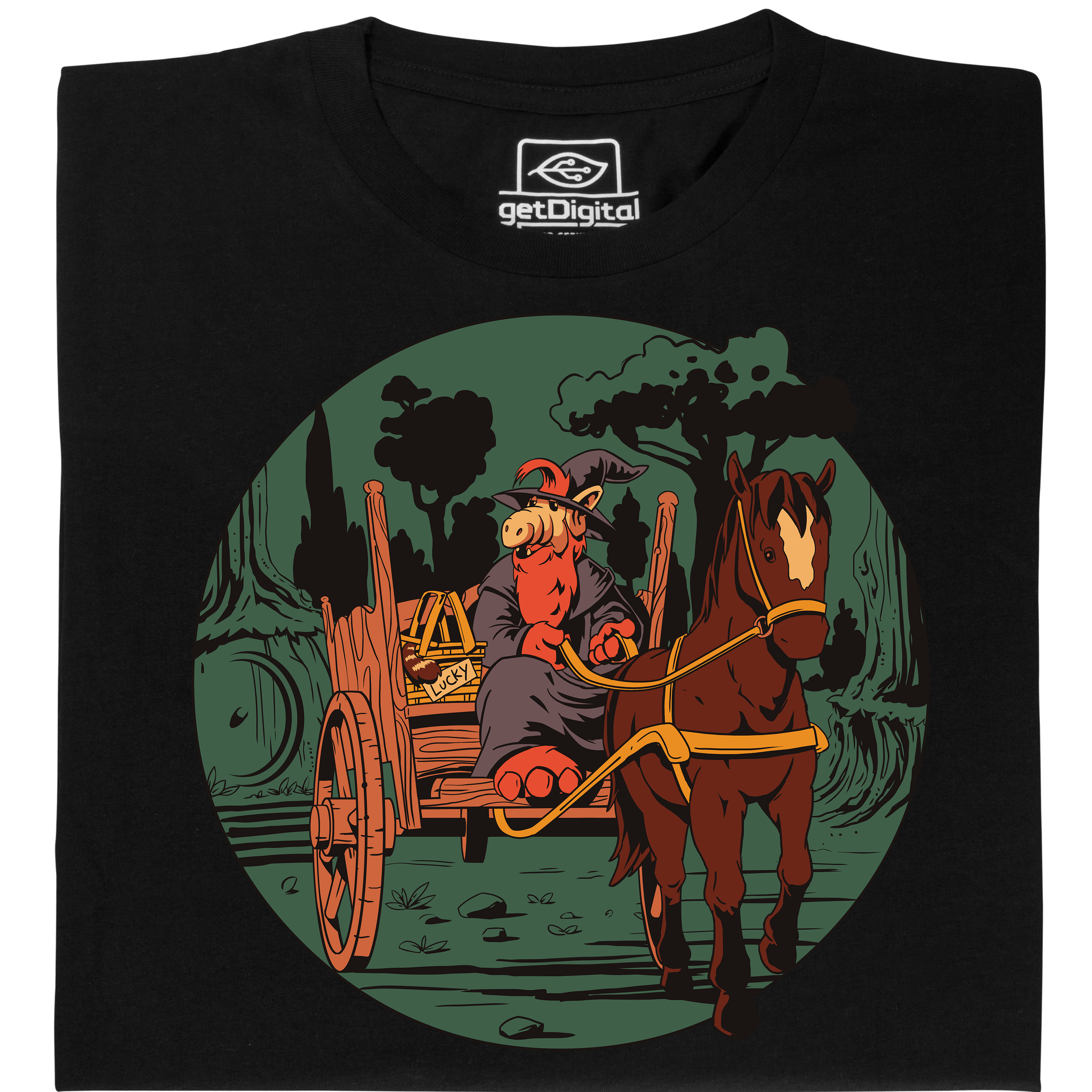 Fair gehandeltes Öko-T-Shirt: GandAlf