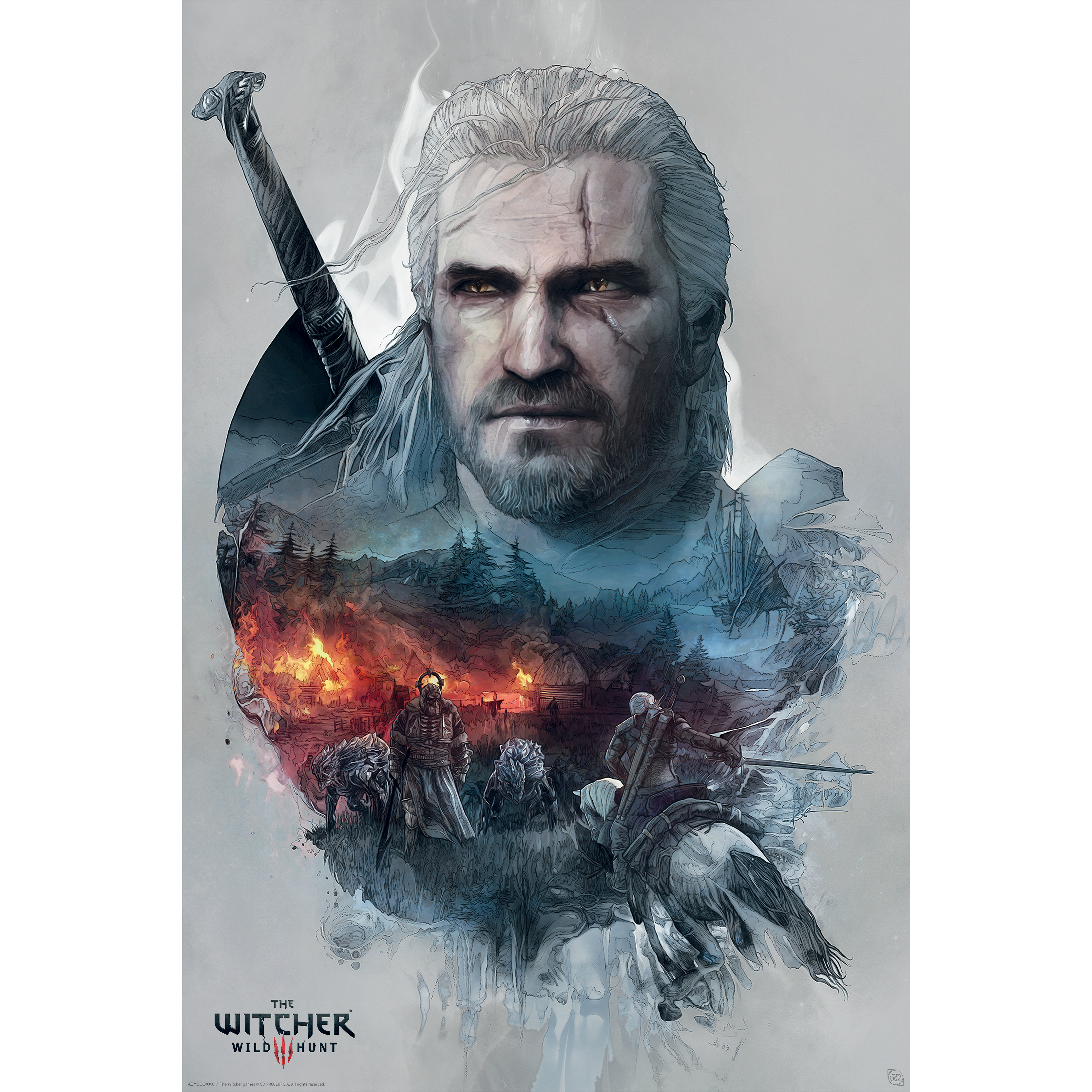 The Witcher Maxi Poster Geralt