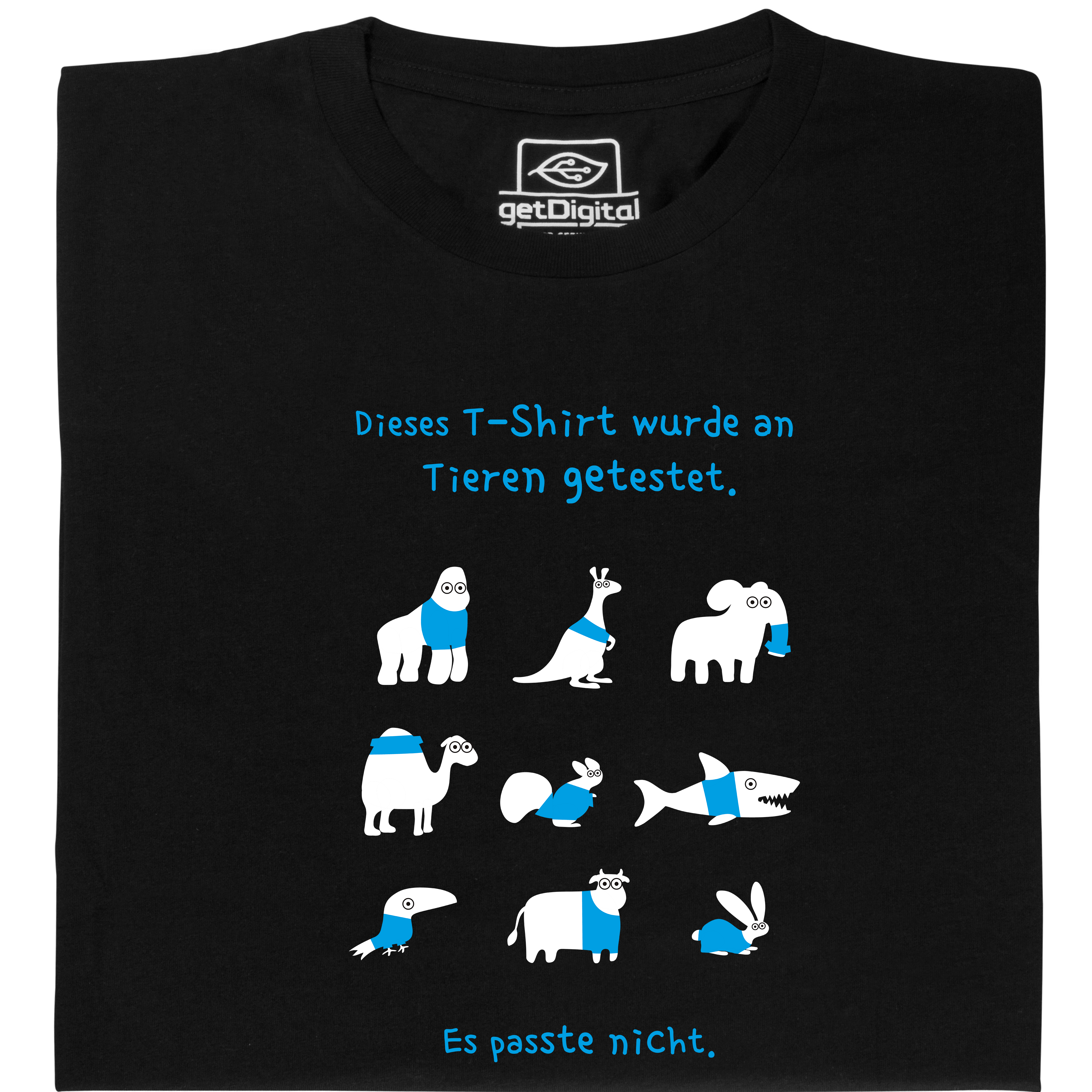 Fair gehandeltes Öko-T-Shirt: Tierversuch