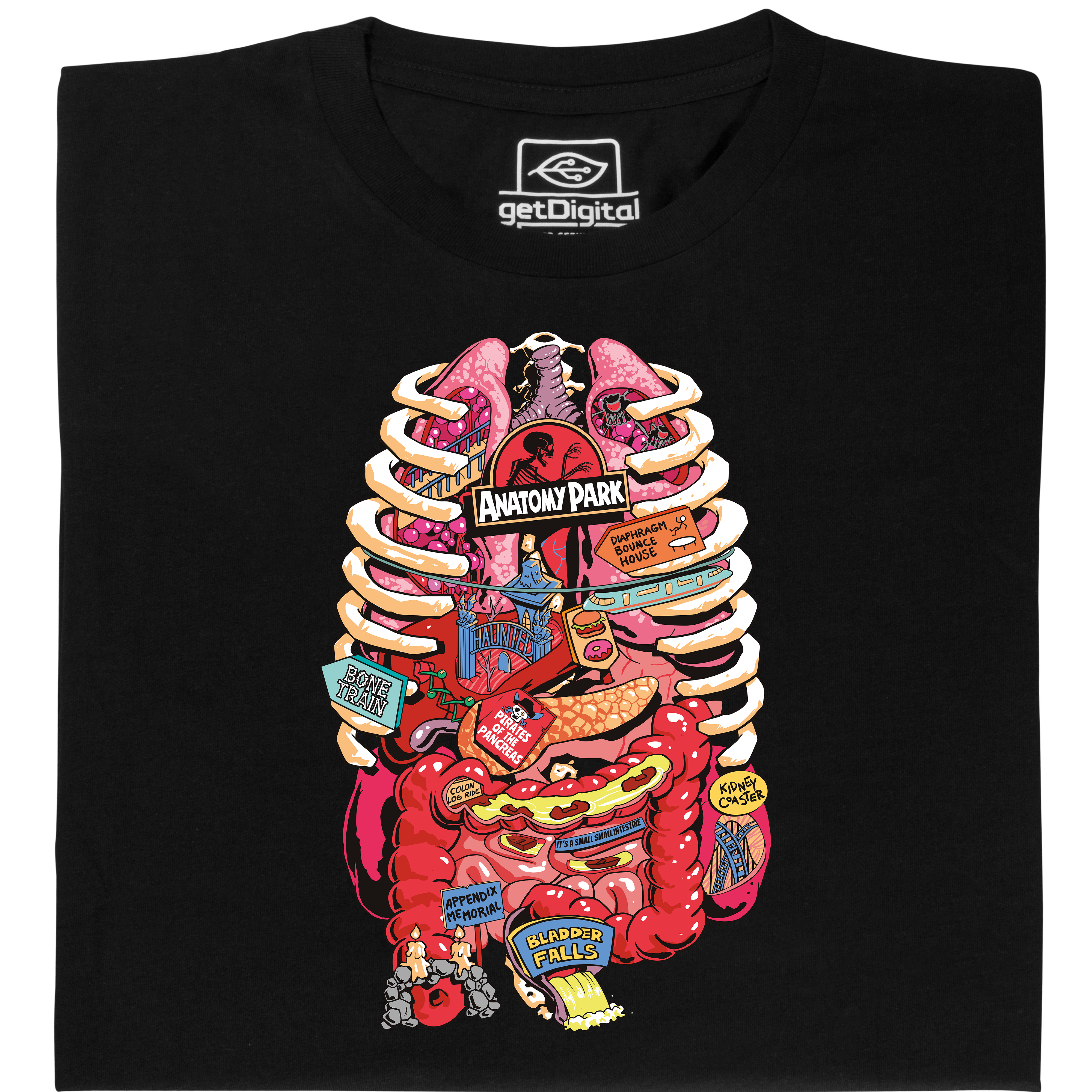 Fair gehandeltes Öko-T-Shirt: Anatomy Park