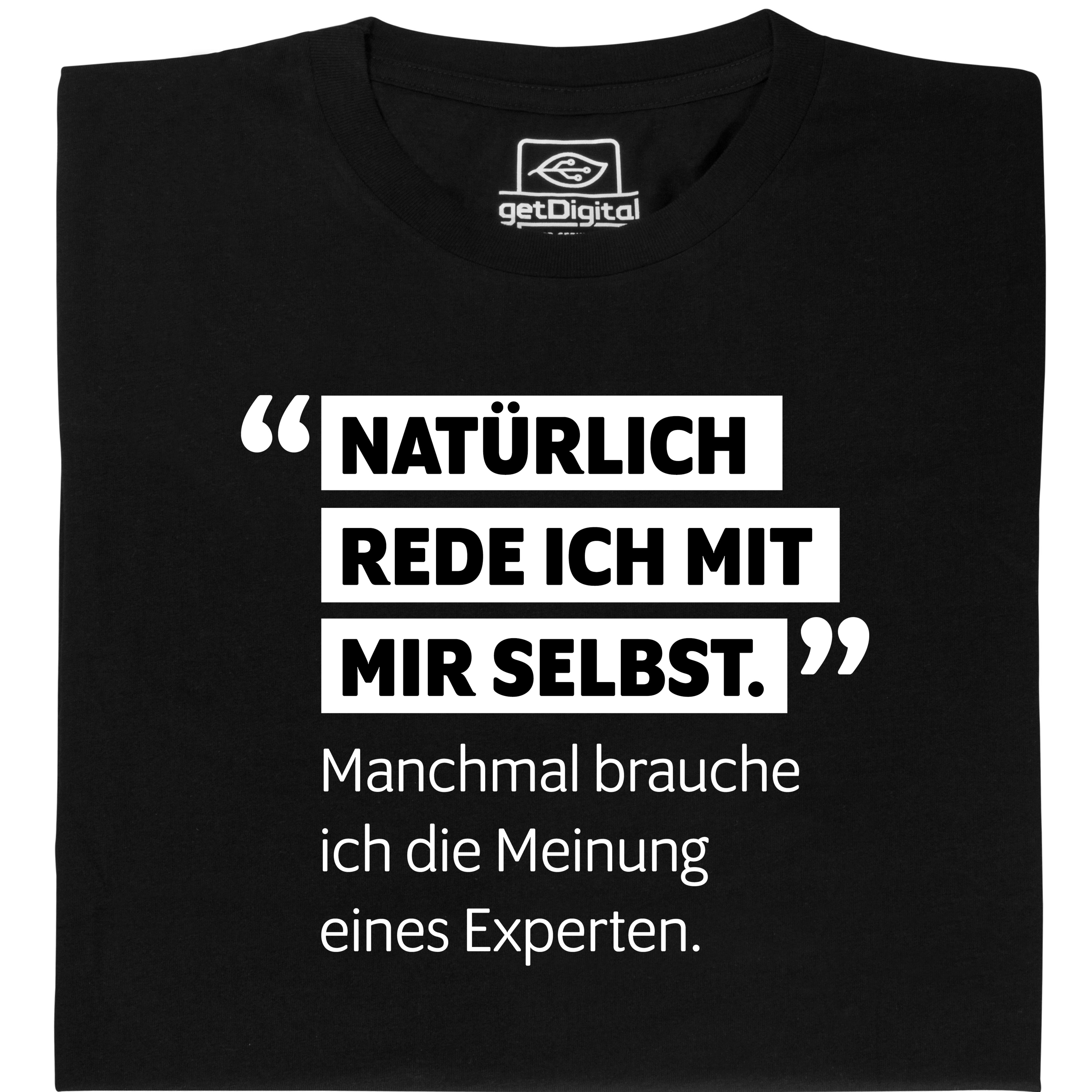 Fair gehandeltes Öko-T-Shirt: Selbstgespräch