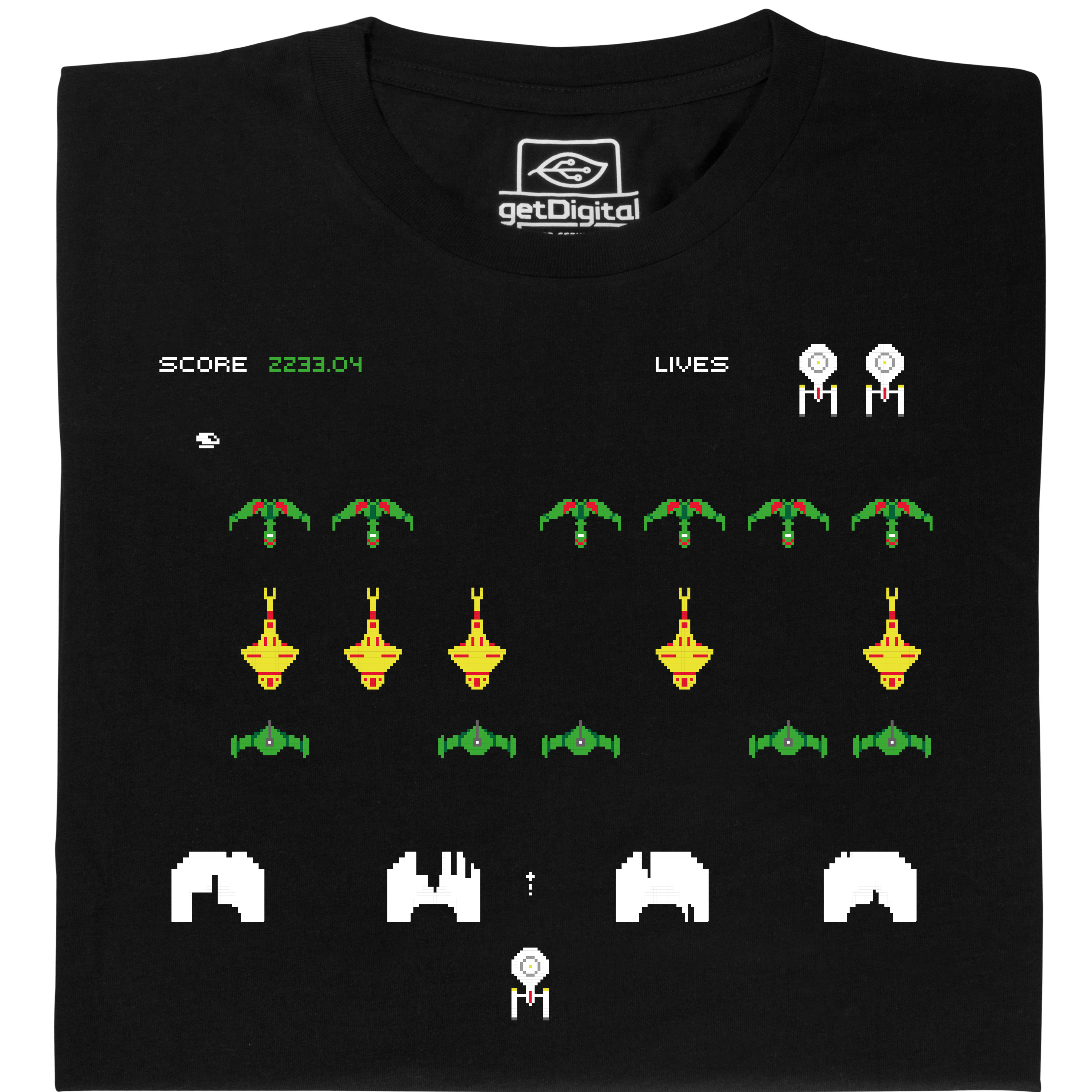 Fair gehandeltes Öko-T-Shirt: Star Trek Invaders